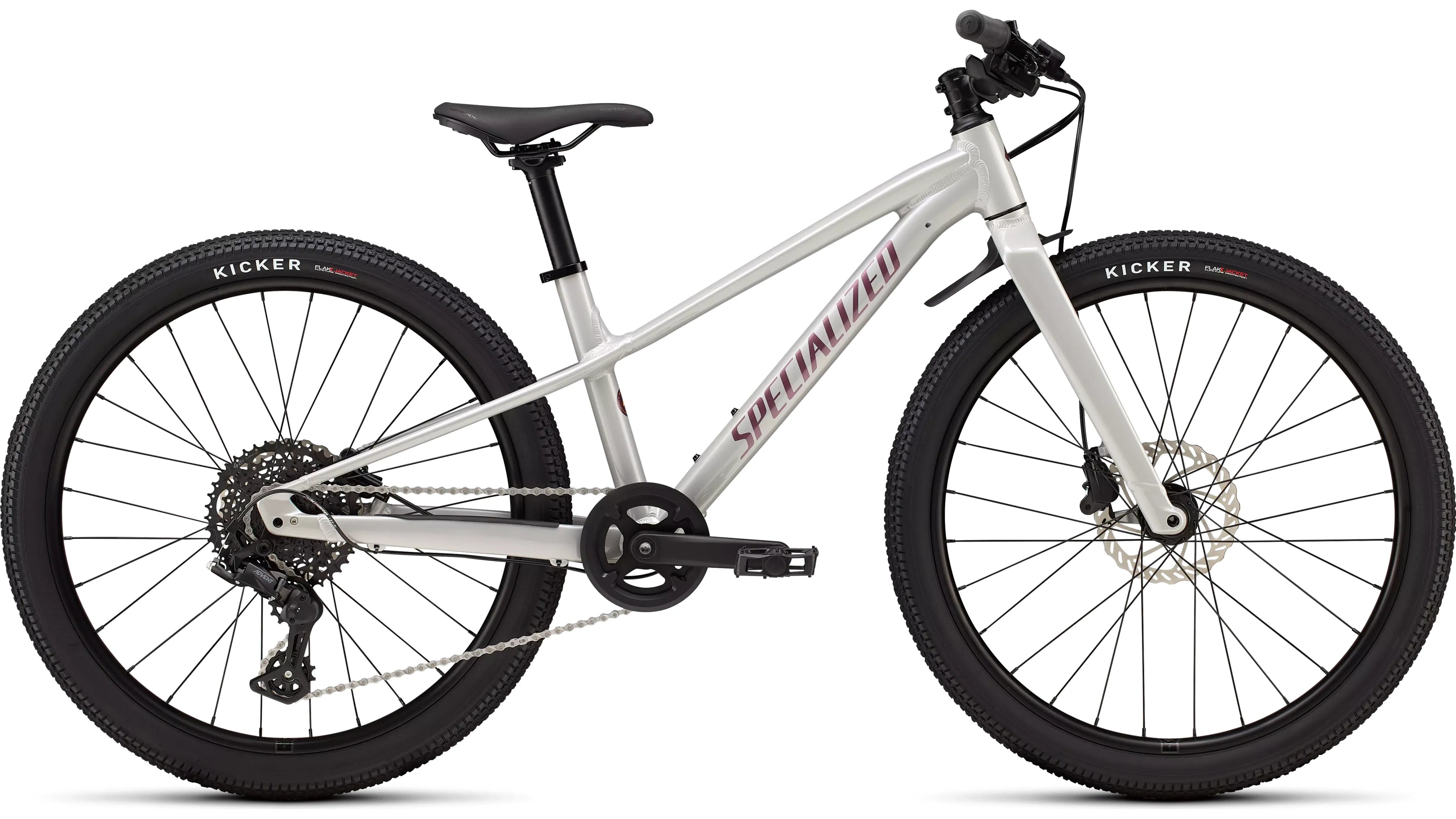 Specialized Riprock 24 Bicycle - Kids Bikes - 24" Specialized Gloss Dolomite Metallic / Quartz Metallic