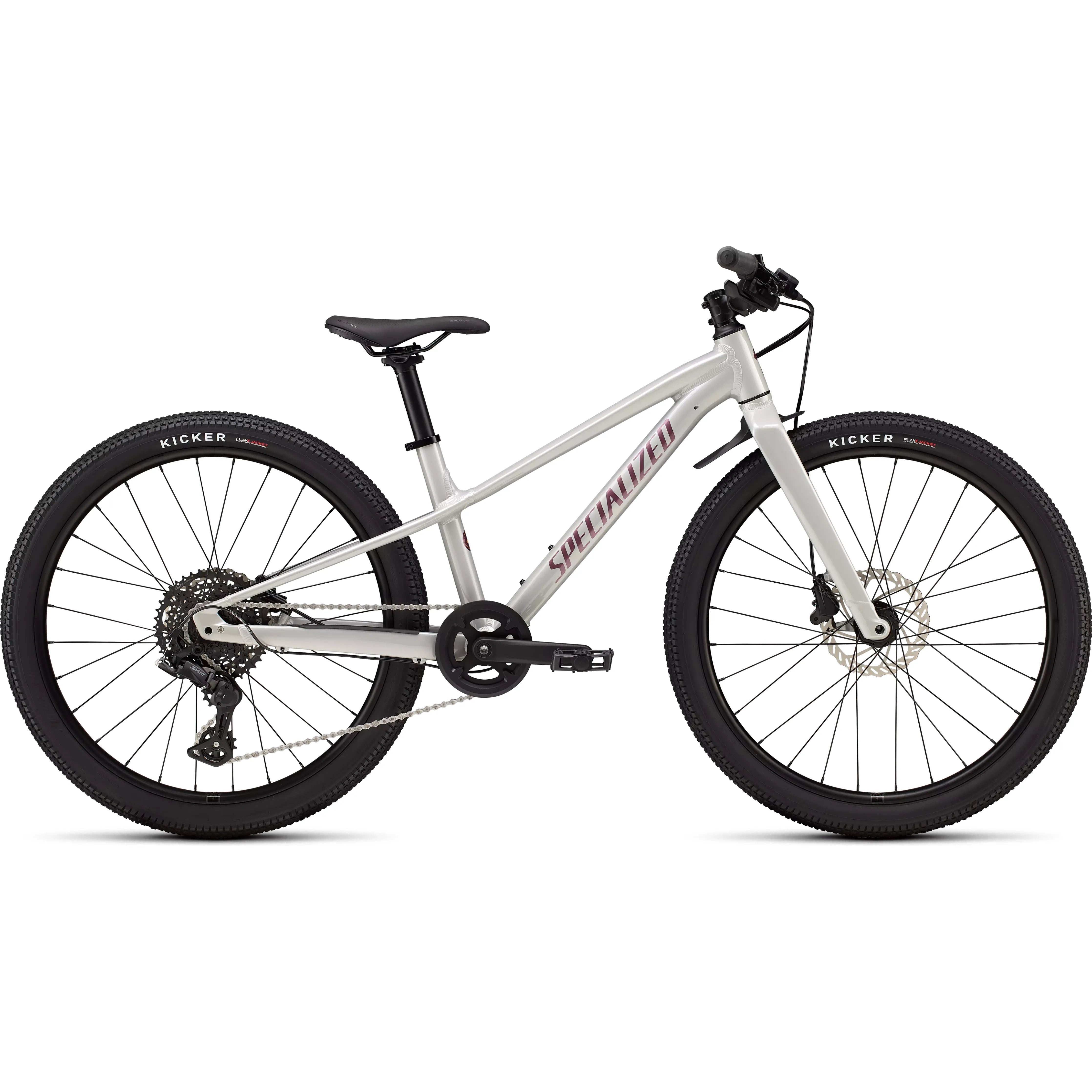 Specialized Riprock 24 Bicycle - Kids Bikes - 24" Specialized Gloss Dolomite Metallic / Quartz Metallic