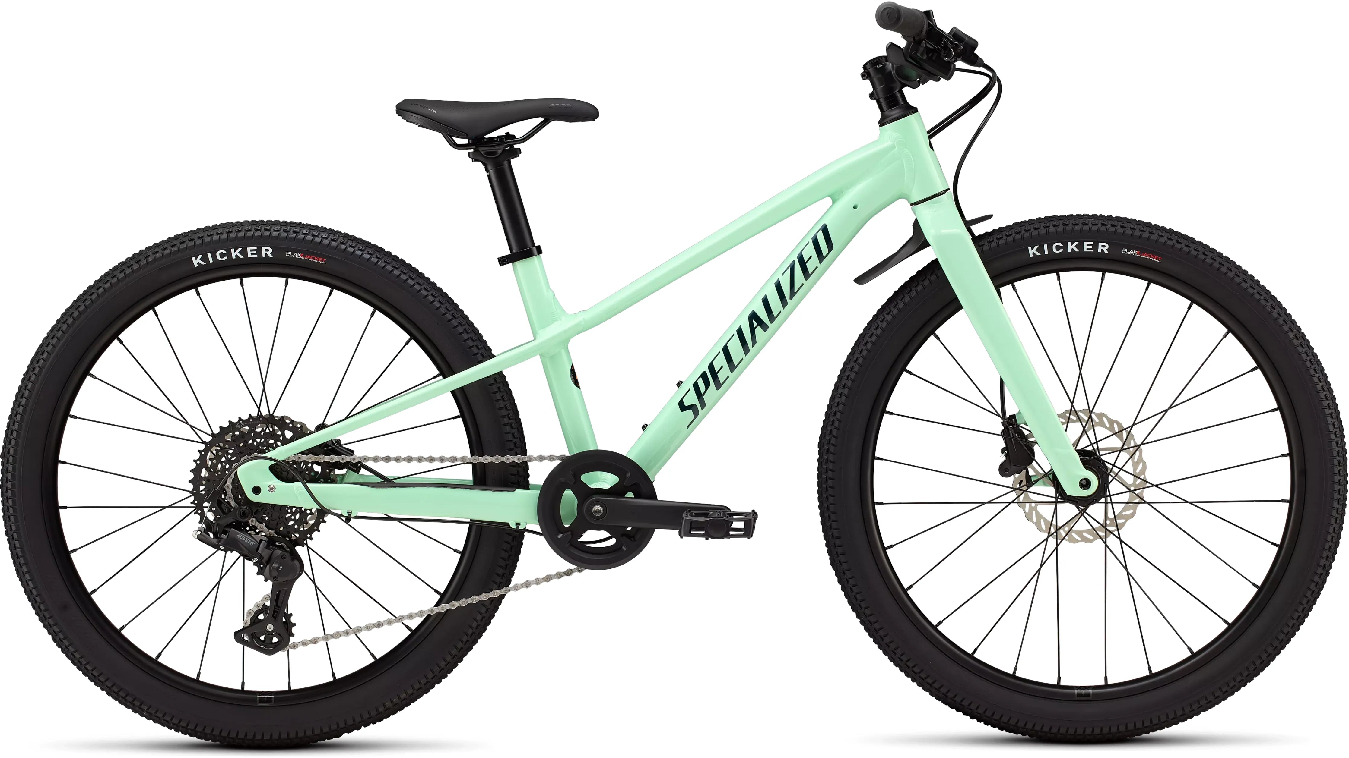 Specialized Riprock 24 Bicycle - Kids Bikes - 24" Specialized Gloss Oasis / Emerald Metallic