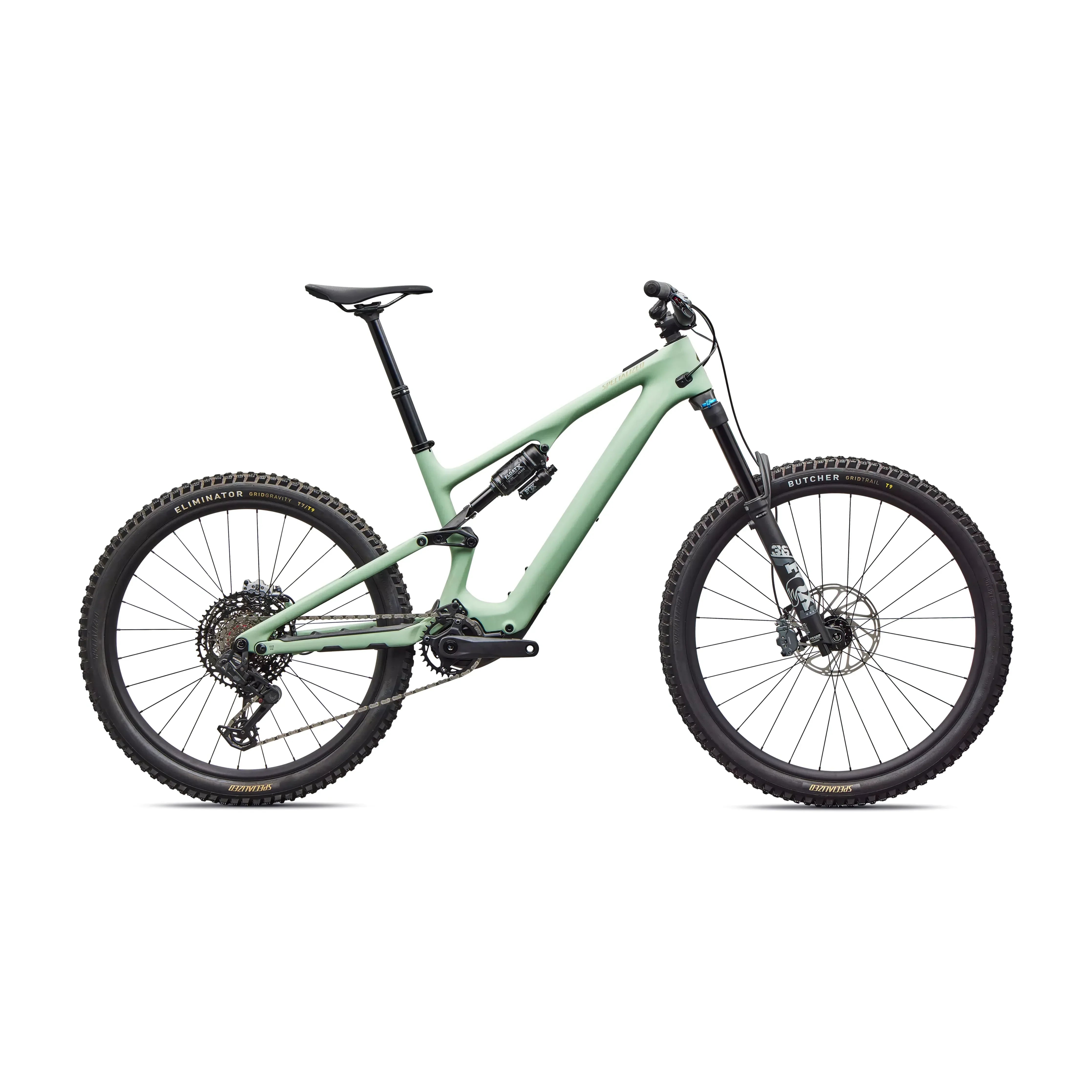 Specialized Turbo Levo SL 2 Comp Bicycle - E-Bikes - Mountain - Full Suspension Specialized S1 Pistachio / Laurel Green
