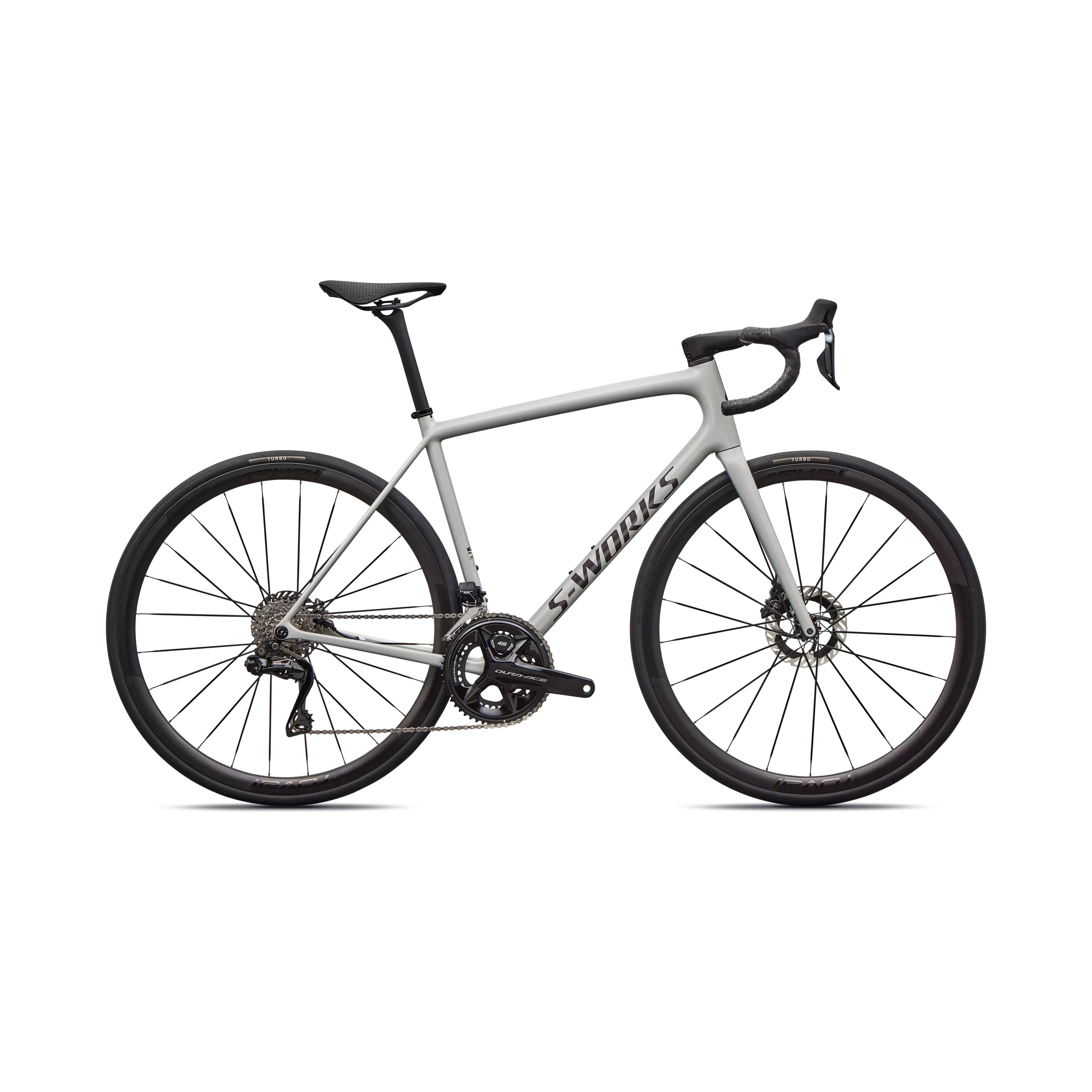 Specialized Aethos 2 S-Works Di2 Bicycle - Road Bikes Specialized 49 Gloss Dolomite Metallic / Satin Nebula Metallic
