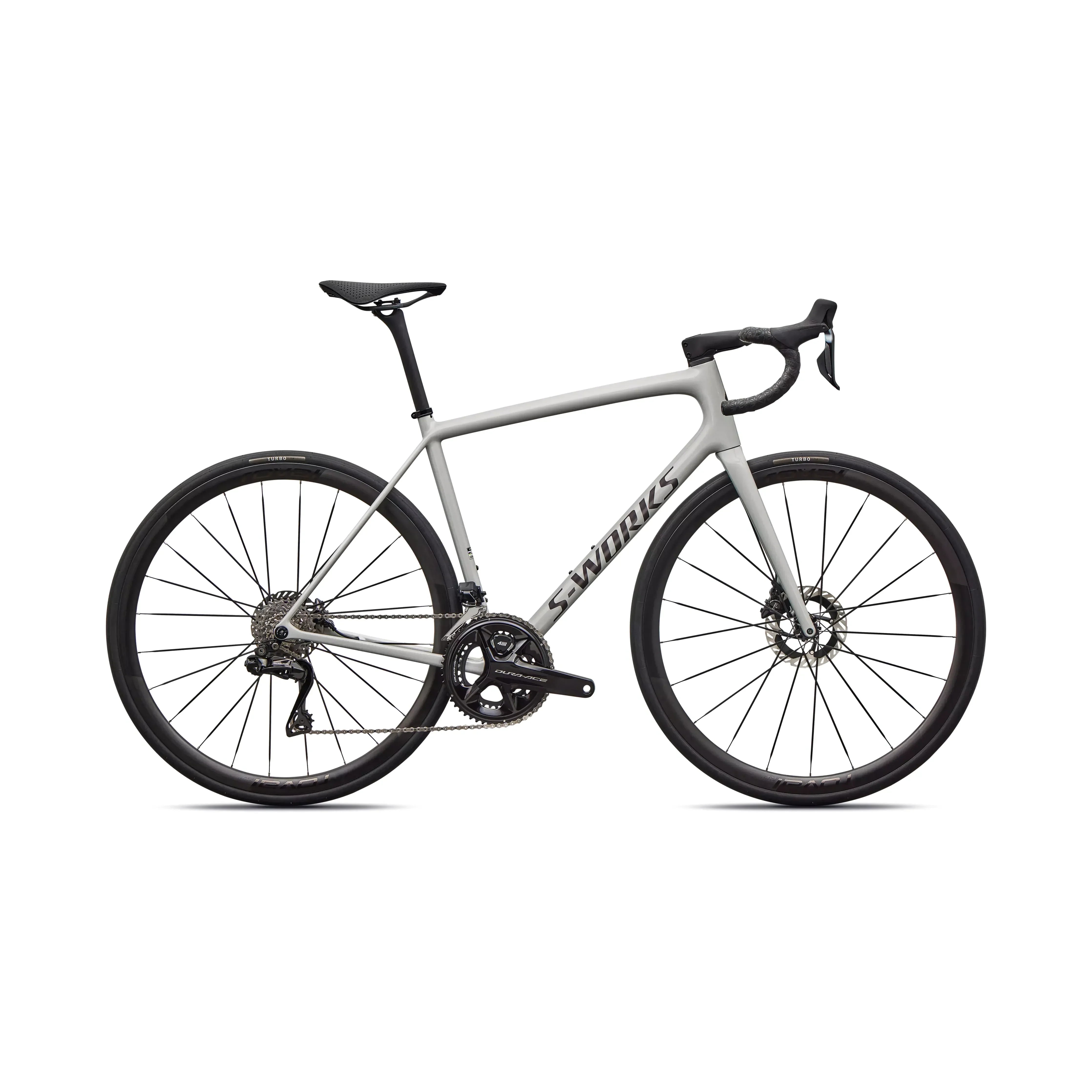 Specialized Aethos 2 S-Works Di2 Bicycle - Road Bikes Specialized 49 Gloss Dolomite Metallic / Satin Nebula Metallic