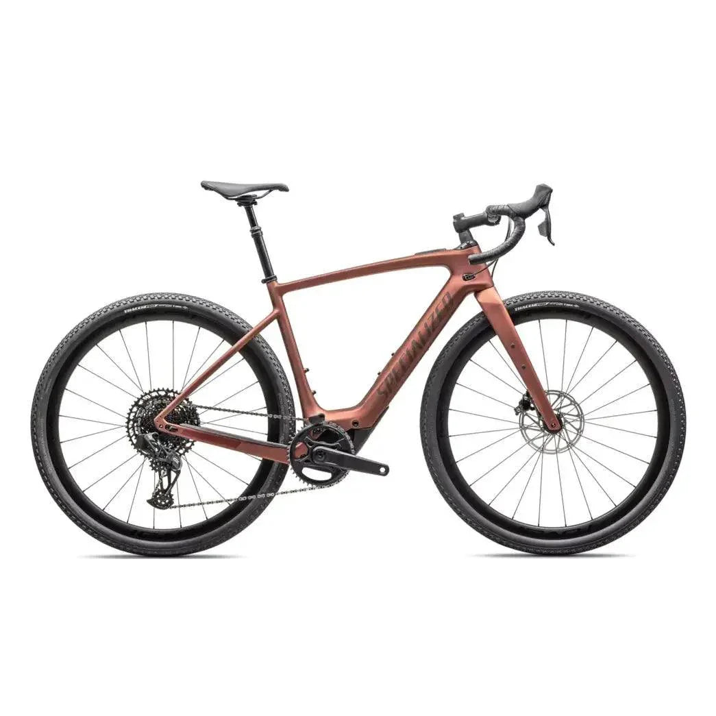 Specialized Creo SL Expert Carbon UL Bicycle - E-Bikes - Road and Gravel Specialized Satin Cooper / Red Pearl / Doppio 61