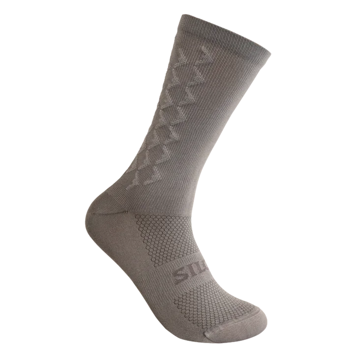 Silca Aero Socks - Tall Cycling Apparel - Socks Silca Small Gray