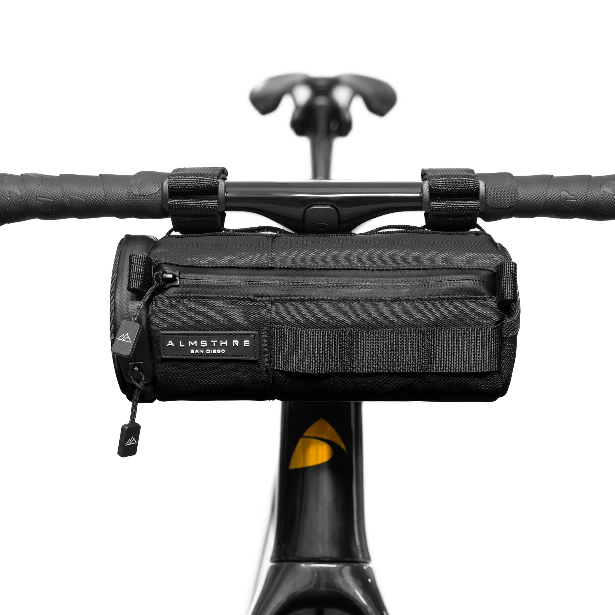 Almsthre Compact Bar Bag Cycling Accessories - Bike Bags - Frame Bag Almsthre Midnight Black