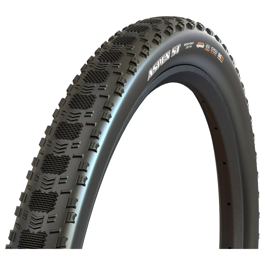 Maxxis Aspen ST Tire - 29 x 2.40, Tubeless, Folding, Black, MaxxSpeed, EXO, 120tpi Tires and Tubes - Mountain Tires - 29" Maxxis