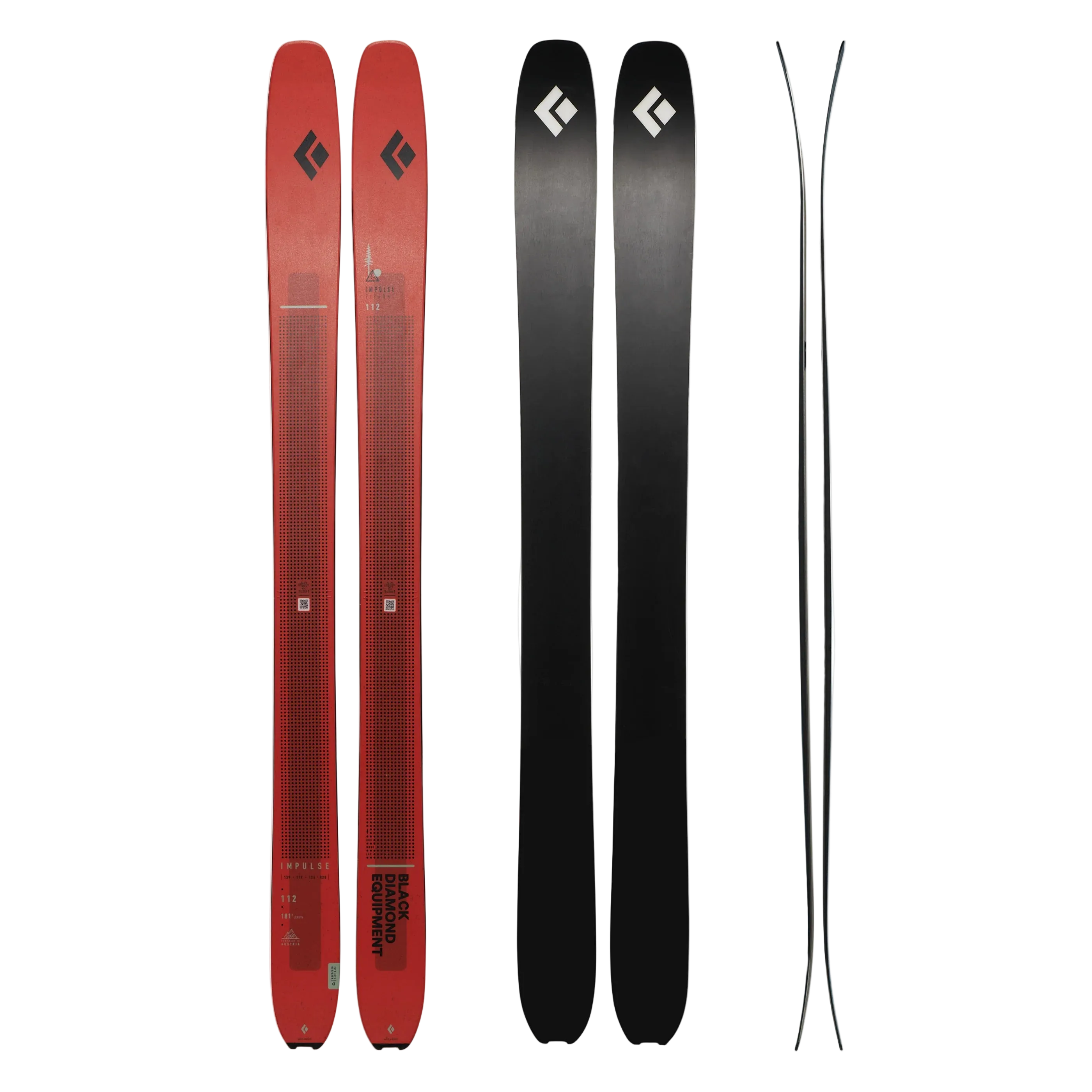 Black Diamond Impulse Ti 112 Skis Skis - Touring Skis - Freeride - Mens Black Diamond 181