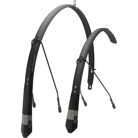 Portland Design Works Full Metal Fenders 700c, Black - 45mm - three-quarter