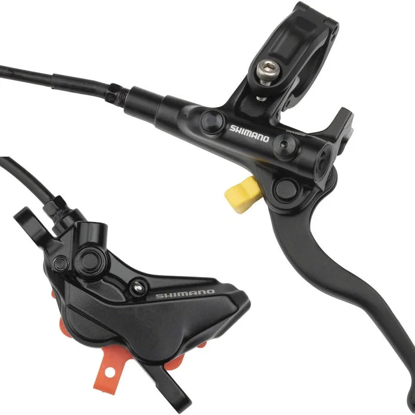 Shimano Deore BL-M4100/BR-MT420 Disc Brake and Lever - Front, Hydraulic, Resin Pads, Gray Cycling Parts - Brake - Disc Brake Shimano Default Title