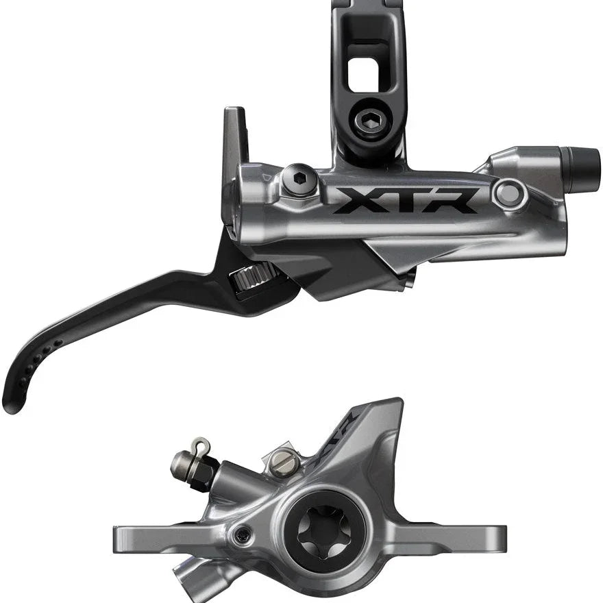 Shimano XTR BR-M9200 Disc Brake and BL-M9220 Lever - Right/Rear, Post Mount, 2-Piston Caliper, SM-BH90-SS Hose, Metal Pads, Gray Cycling Parts - Brake - Disc Brake Shimano Default Title