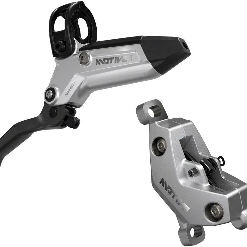 SRAM Motive Ultimate Disc Brake and Lever - Front, 950mm Hose, Post Mount, 4-Piston, Aluminum Lever Body, Carbon Blade, Black/Silver, A1 Cycling Parts - Brake - Brake Lever SRAM Default Title
