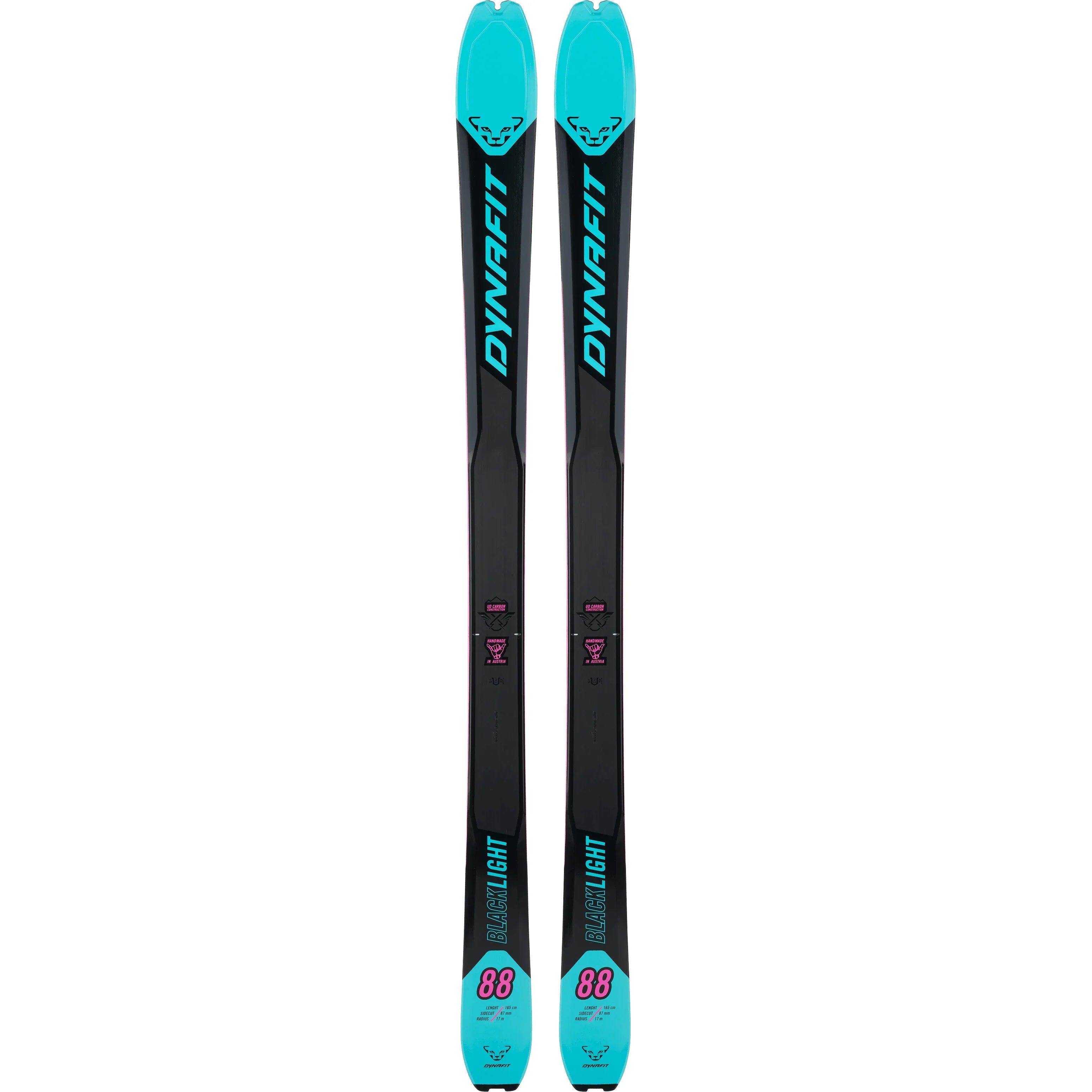 Dynafit W Blacklight 88 Alpine Touring Ski Skis - Touring Skis - Ski Mountaineering - Mens Dynafit 151 Silvretta Blue/Carbon Black