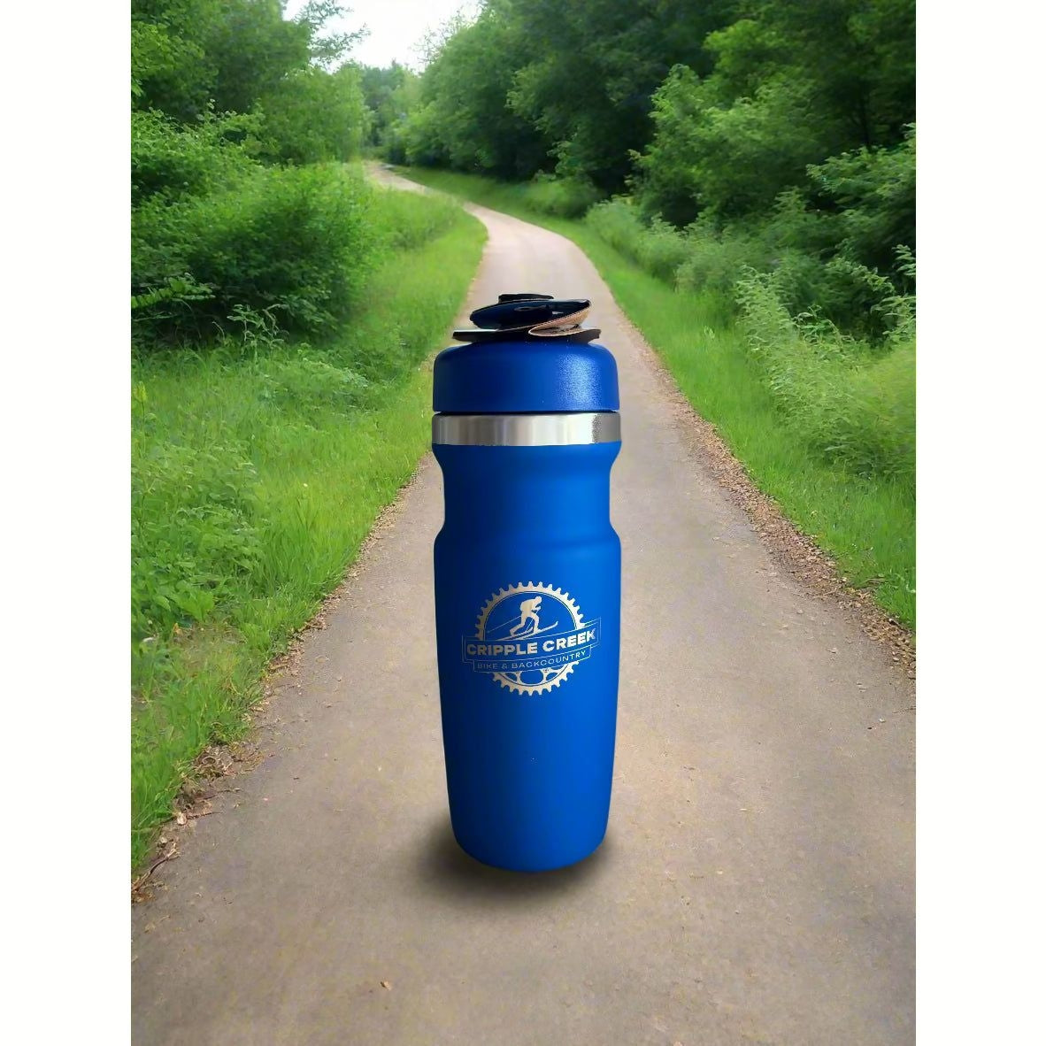 Bivo Cripple Creek 17 oz Insulated Bottle Blue Merch Bivo