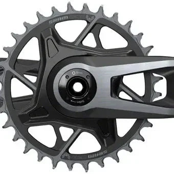 SRAM X0 Eagle T-Type Wide Crankset - 165mm, 12-Speed, 32t Chainring, Direct Mount, 2-Guards, DUB Spindle Interface, Black, V2 Cycling Parts - Crank SRAM