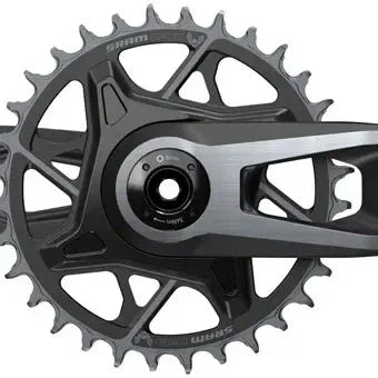 SRAM X0 Eagle T-Type Wide Crankset - 165mm, 12-Speed, 32t Chainring, Direct Mount, 2-Guards, DUB Spindle Interface, Black, V2 Cycling Parts - Crank SRAM