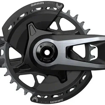 SRAM X0 Eagle T-Type Wide Crankset - 165mm, 12-Speed, 32t Chainring, Direct Mount, 2-Guards, DUB Spindle Interface, Black, V2 Cycling Parts - Crank SRAM