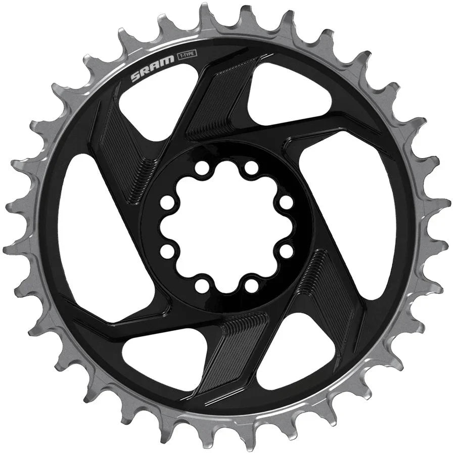 Sram Chain Ring XX T-TYPE 34T Aluminum Direct Mount 6mm Offset Eagle (Downhill) Cycling Parts - Chainring SRAM Default Title