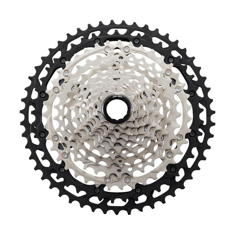 Shimano XT CS-M8100 Cassette - 12-Speed, 10-51t, Silver/Black, Micro Spline Cycling Parts - Cassette Shimano