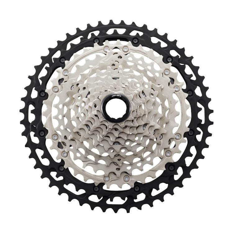 Shimano XT CS-M8100 Cassette - 12-Speed, 10-51t, Silver/Black, Micro Spline Cycling Parts - Cassette Shimano