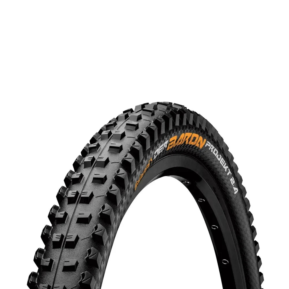 Continental Der Baron Projekt 29 X 2.4 Folding ProTection Apex + Black Chili Tires and Tubes - Mountain Tires - 29" Continental