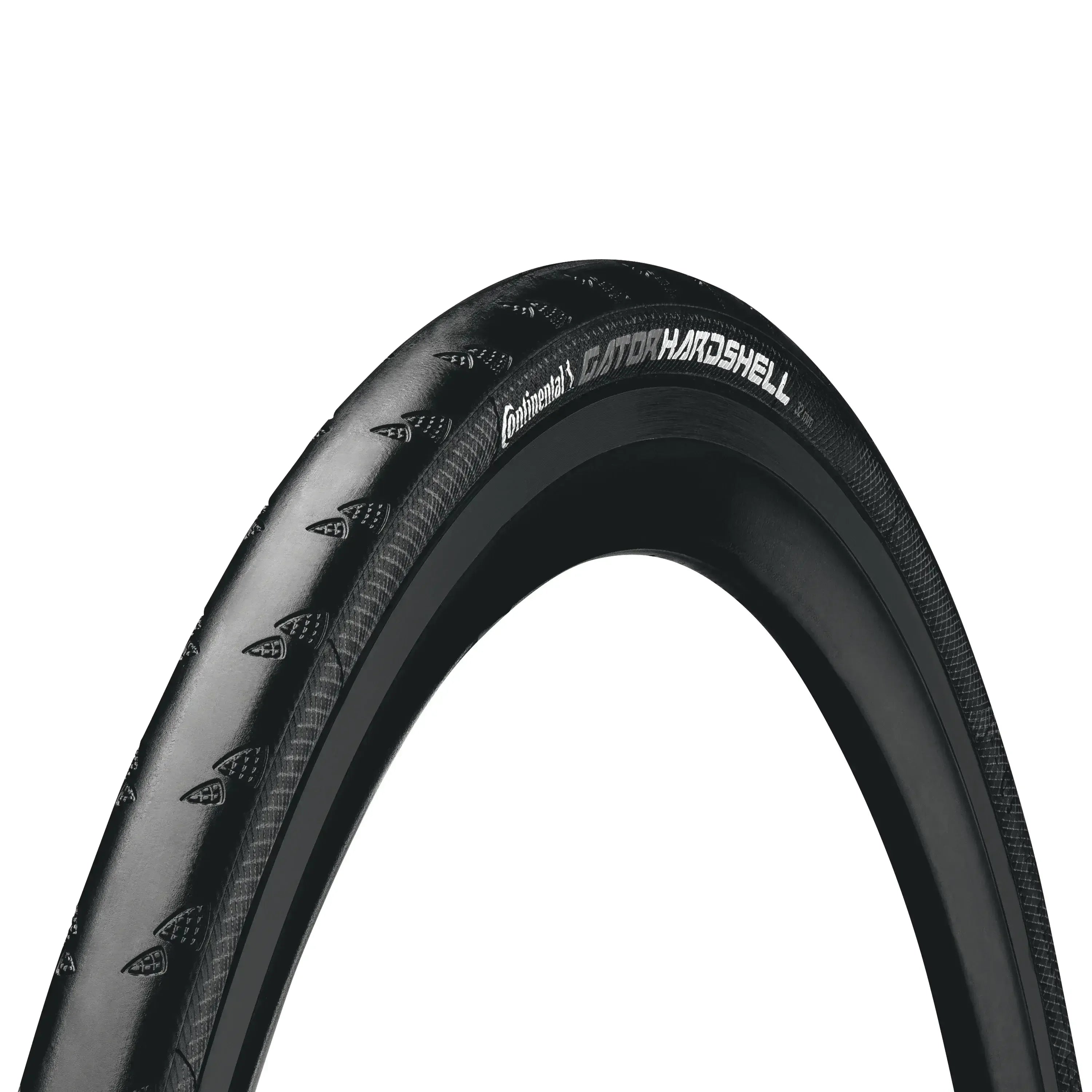 Continental Gatorskin Tires Gator Hardshell - Black Edition 700 x 25 Folding Black- Duraskin Tires and Tubes - Road Tires - 700c Continental