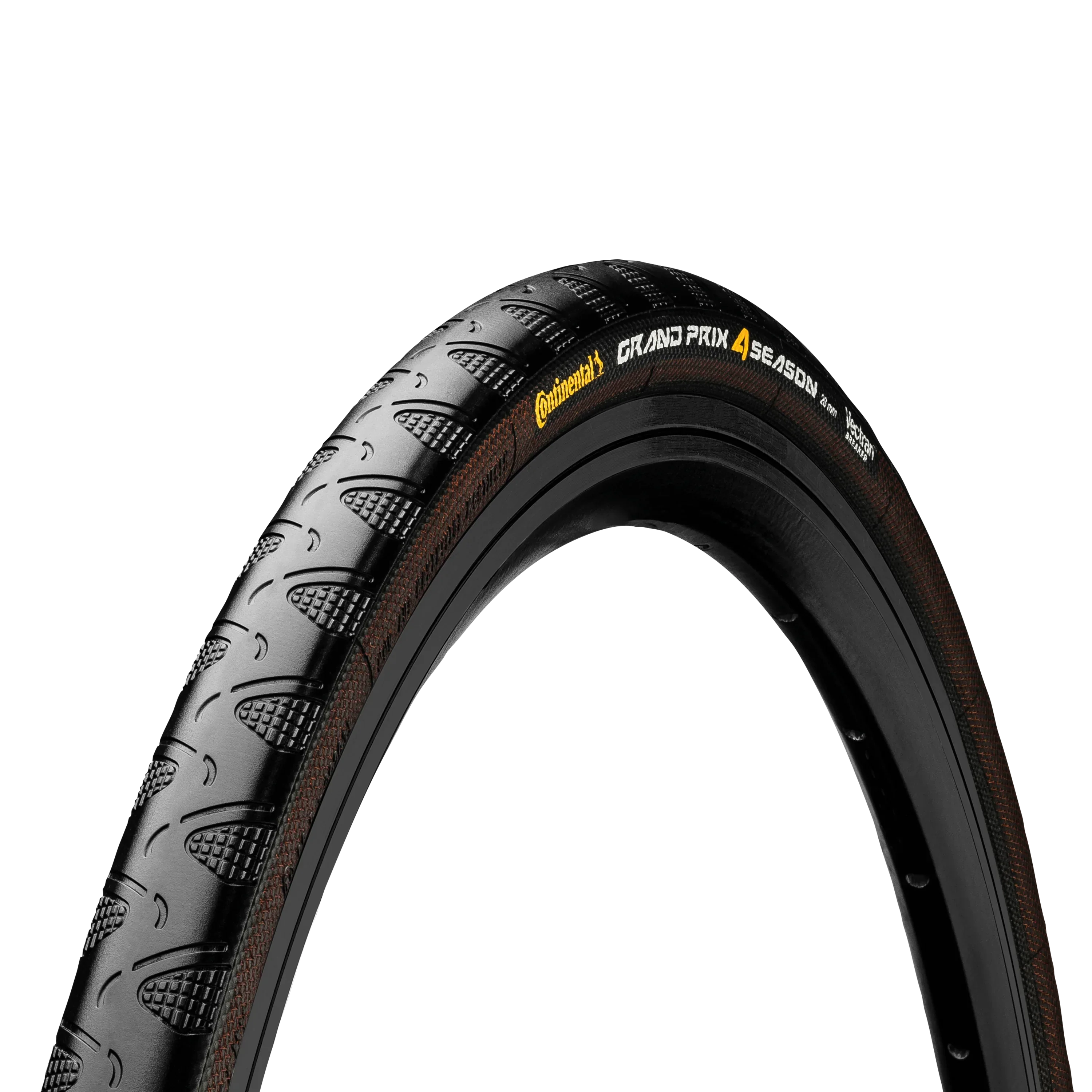 Continental Grand Prix 4-Season Tire - 700 x 32, Clincher, Folding, Black, Vectran Breaker, DuraSkin Tires and Tubes - Road Tires - 700c Continental