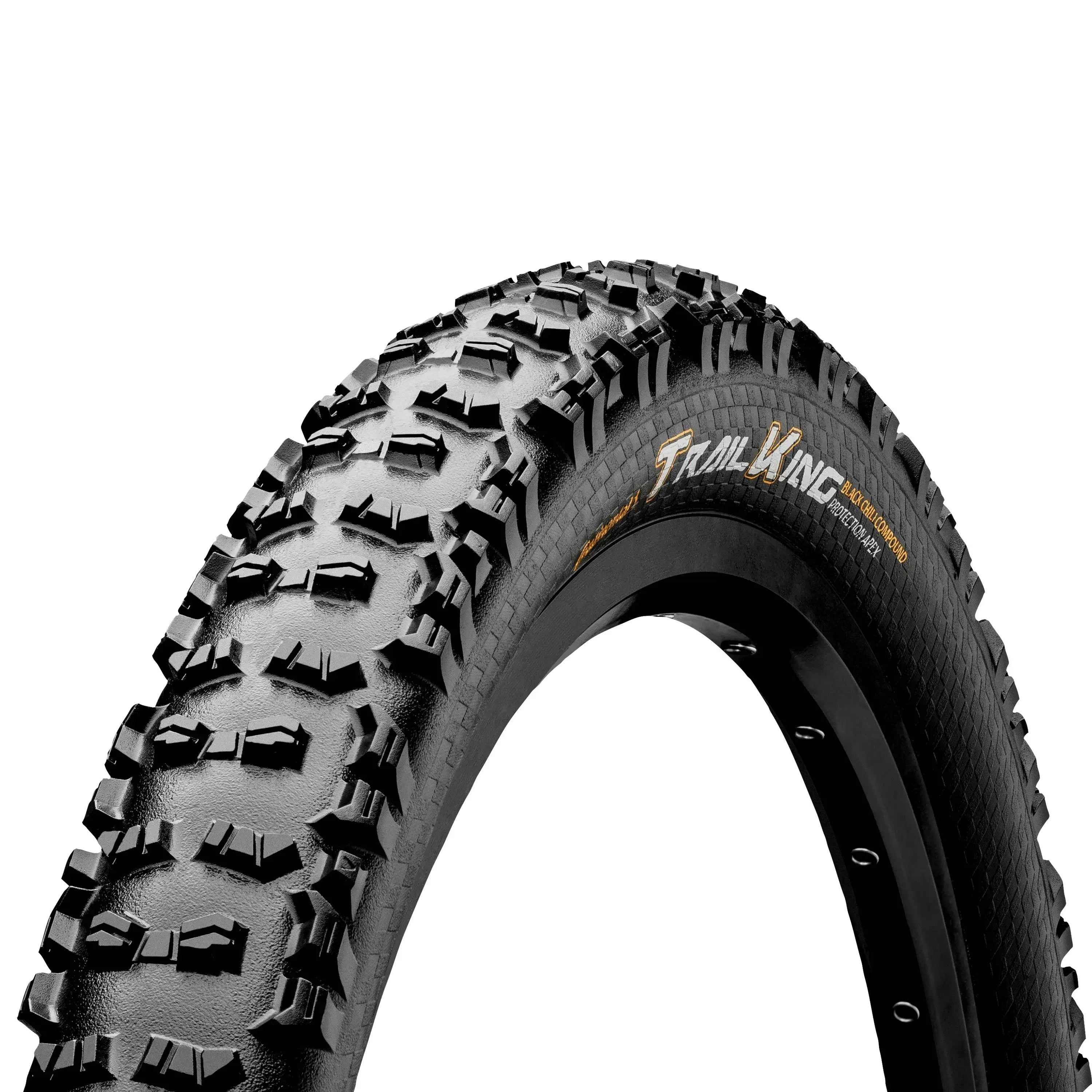 Continental Trail King 29 x 2.4 Fold ProTection APEX + Black Chili Tires and Tubes - Mountain Tires - 29" Continental