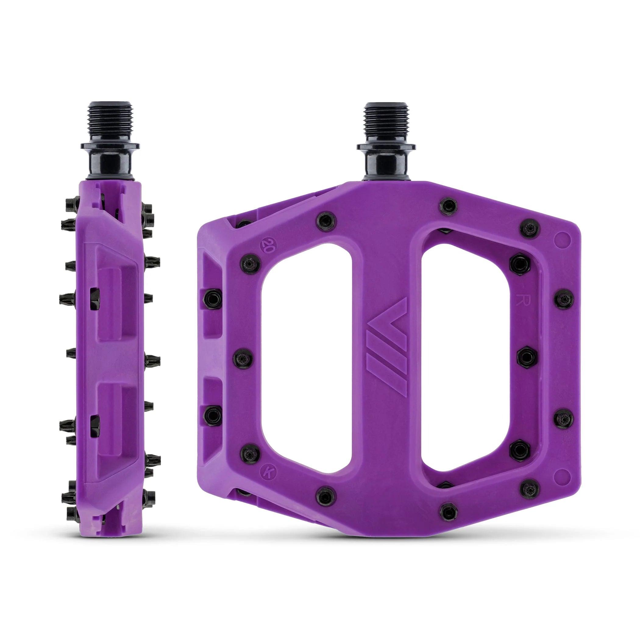 DMR V11 Pedals - Platform, Composite, 9/16" Cycling Parts - Pedal - Mountain Flat Pedal DMR Purple