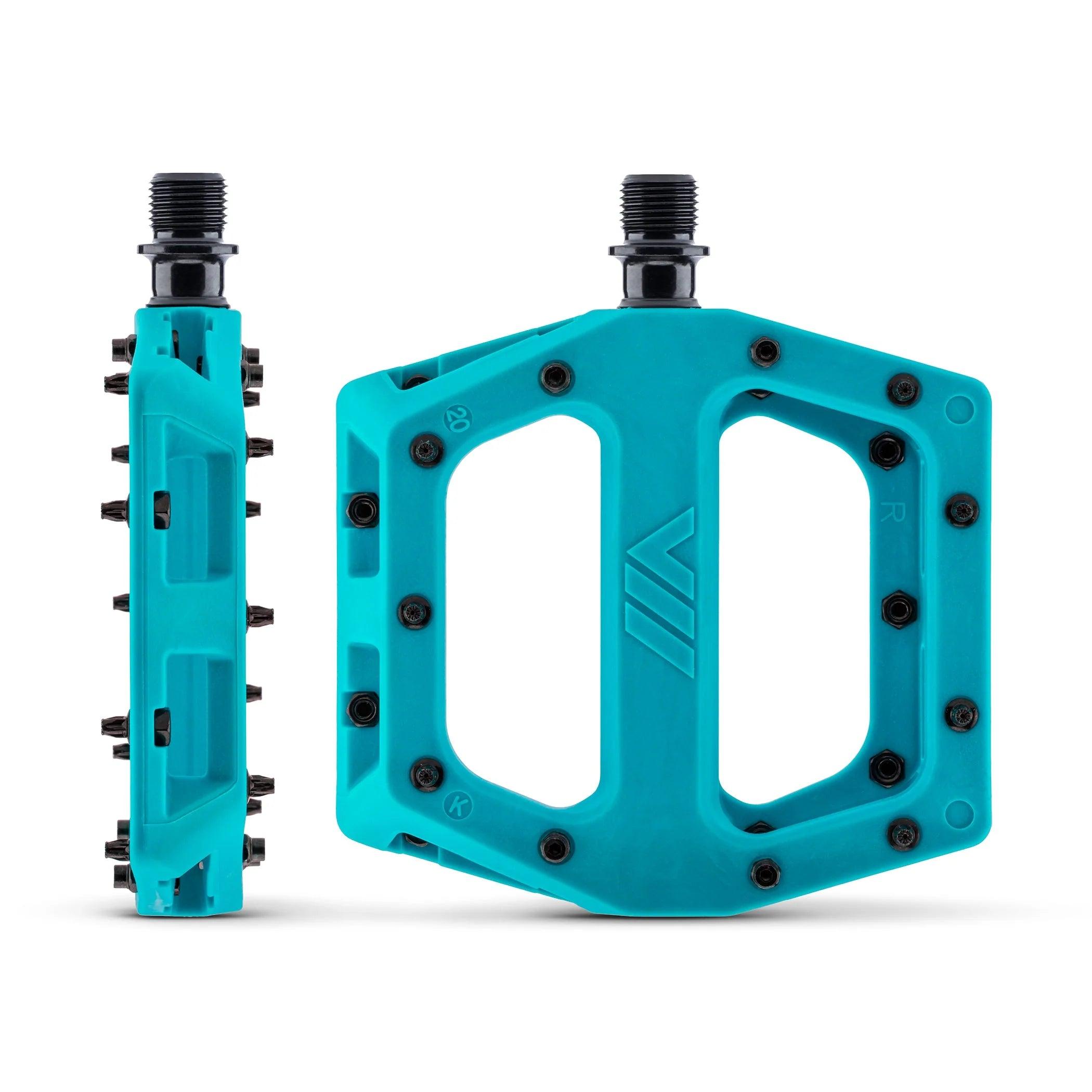 DMR V11 Pedals - Platform, Composite, 9/16" Cycling Parts - Pedal - Mountain Flat Pedal DMR Turquiose