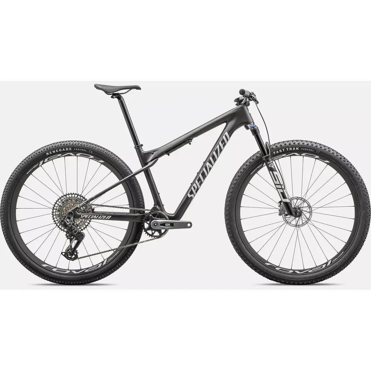 Specialized Epic World Cup Expert Bicycle - Mountain - XC Specialized XSmall Satin Carbon / White Pearl