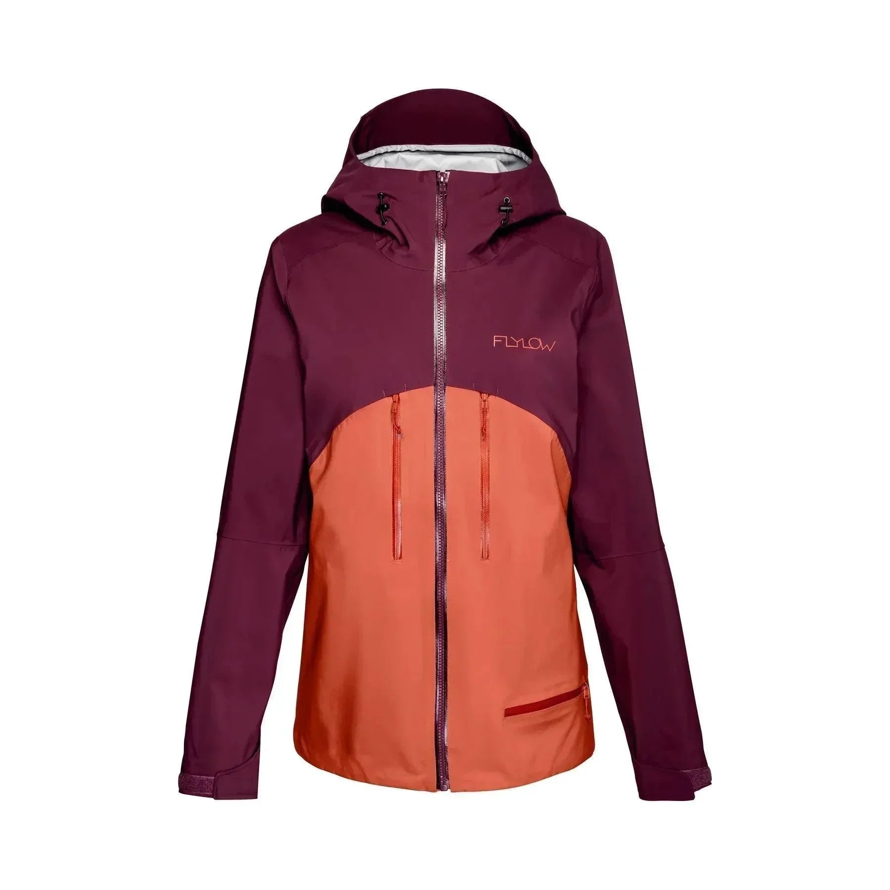 Flylow 23 W's Domino Jacket Winter Apparel - Winter Apparel Womens Hardshell Top Flylow Ruby/Mars XS