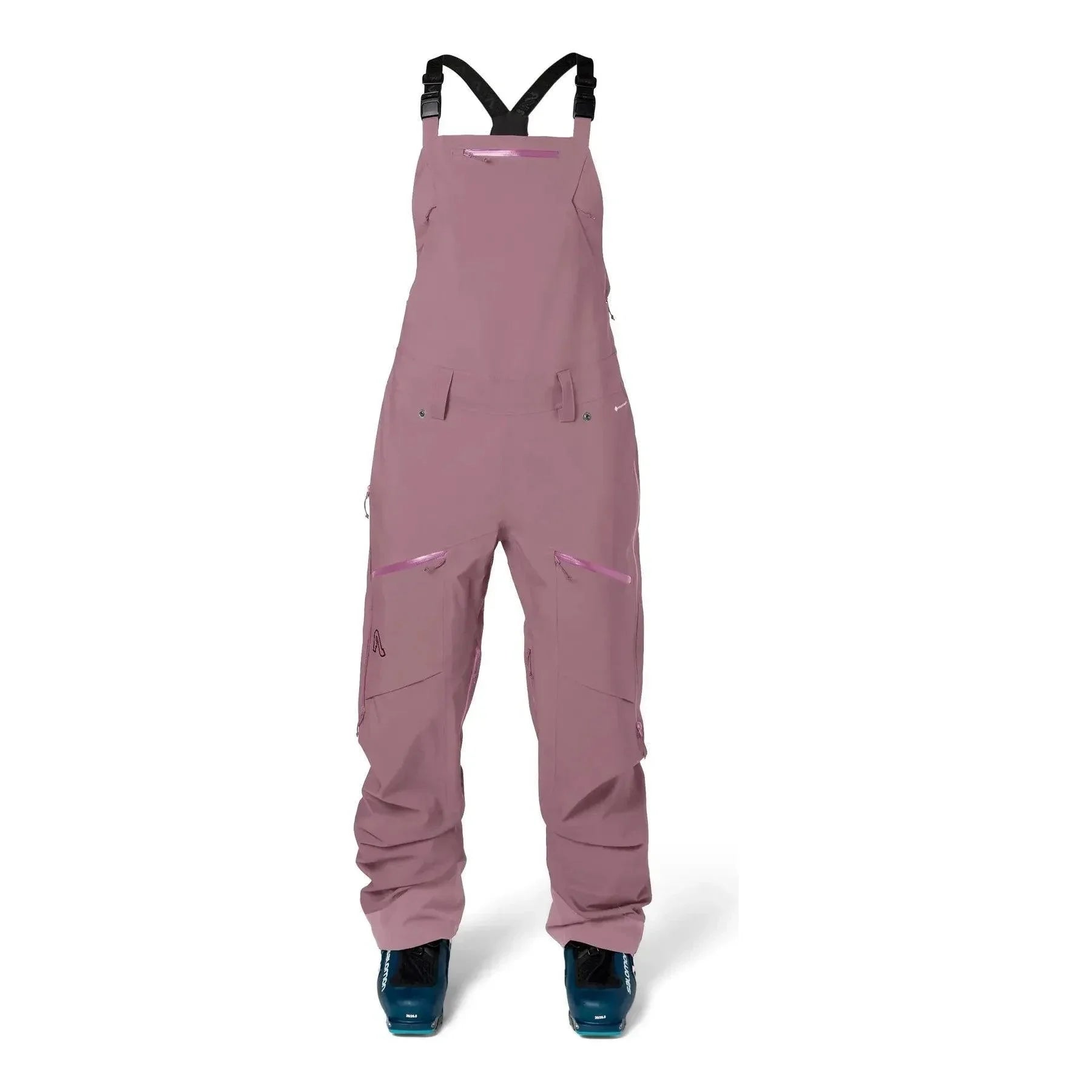 Flylow W's Foxy Bib (2022) Winter Apparel - Winter Apparel Womens Hardshell Bottom - BBS Womens Pants Unsorted Flylow Saturn S