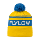 Flylow OG Pom Beanie Winter Apparel - Hats and Beanies Flylow Butterscotch/Vintage Blue