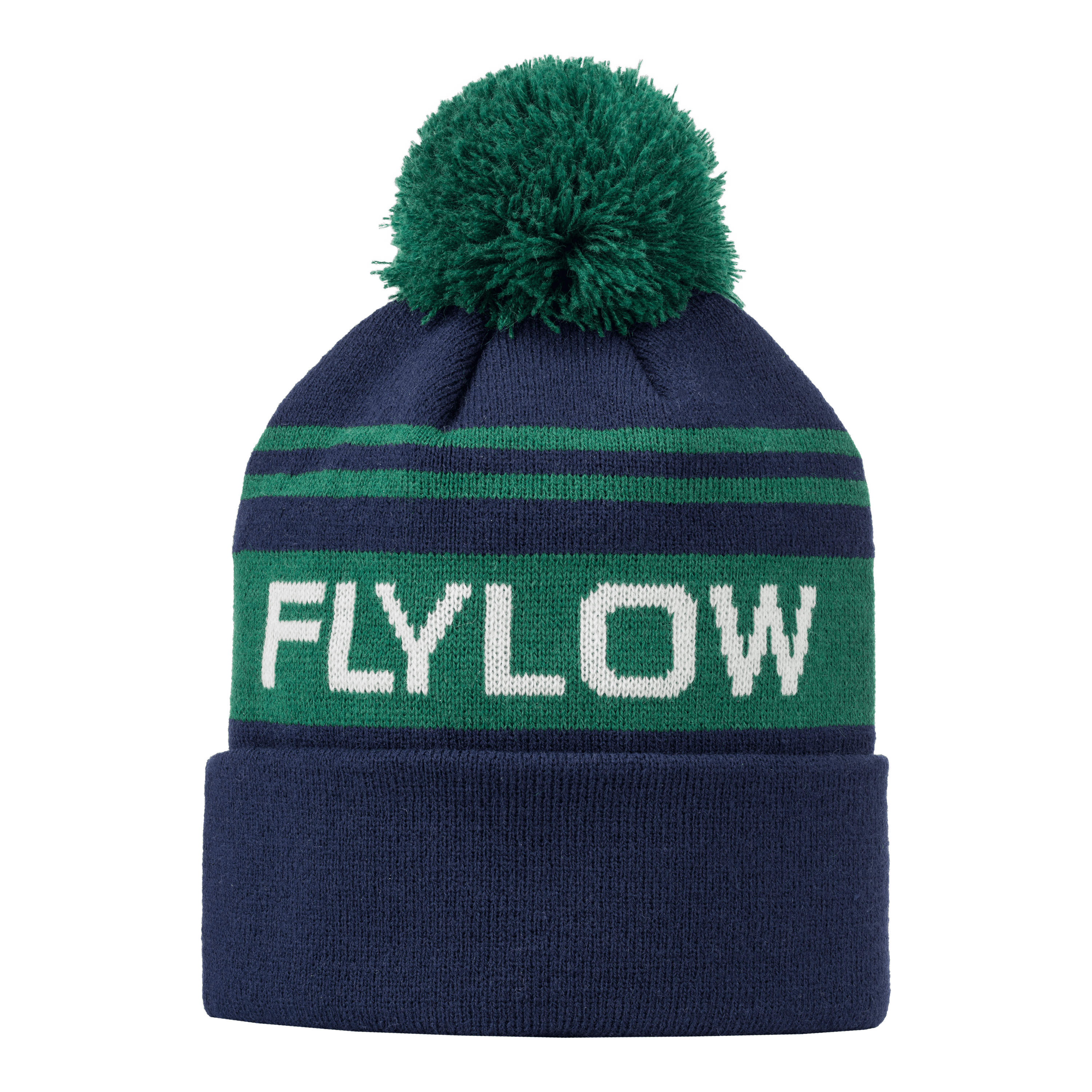 Flylow OG Pom Beanie Winter Apparel - Hats and Beanies Flylow Night/Grove
