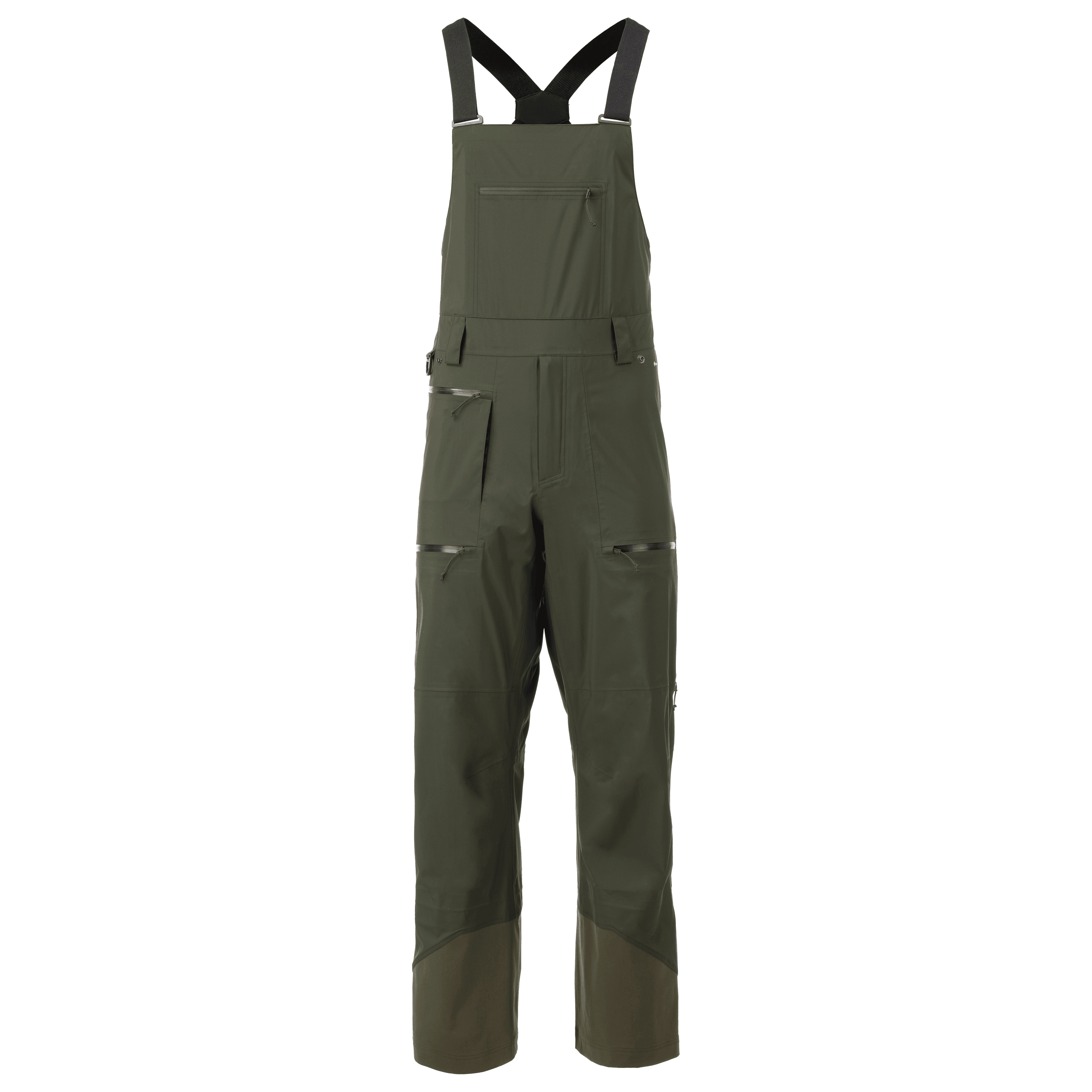 Flylow M Smythe Bib Winter Apparel - Winter Apparel Mens Hardshell Bottom Flylow Large Evergreen