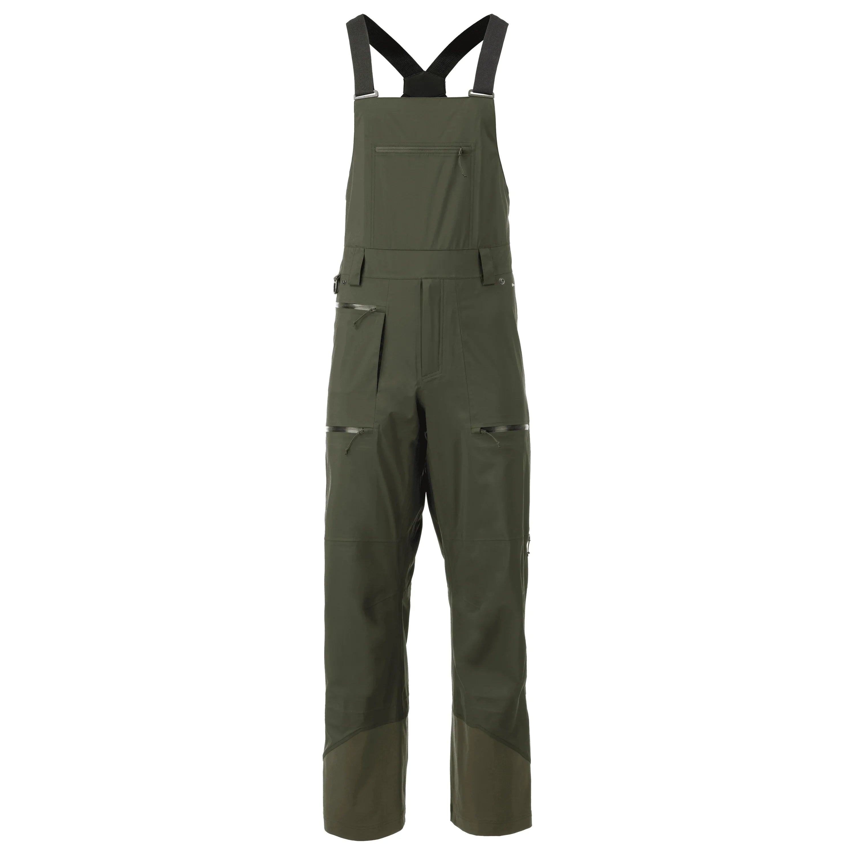 Flylow M Smythe Bib Winter Apparel - Winter Apparel Mens Hardshell Bottom Flylow Large Evergreen