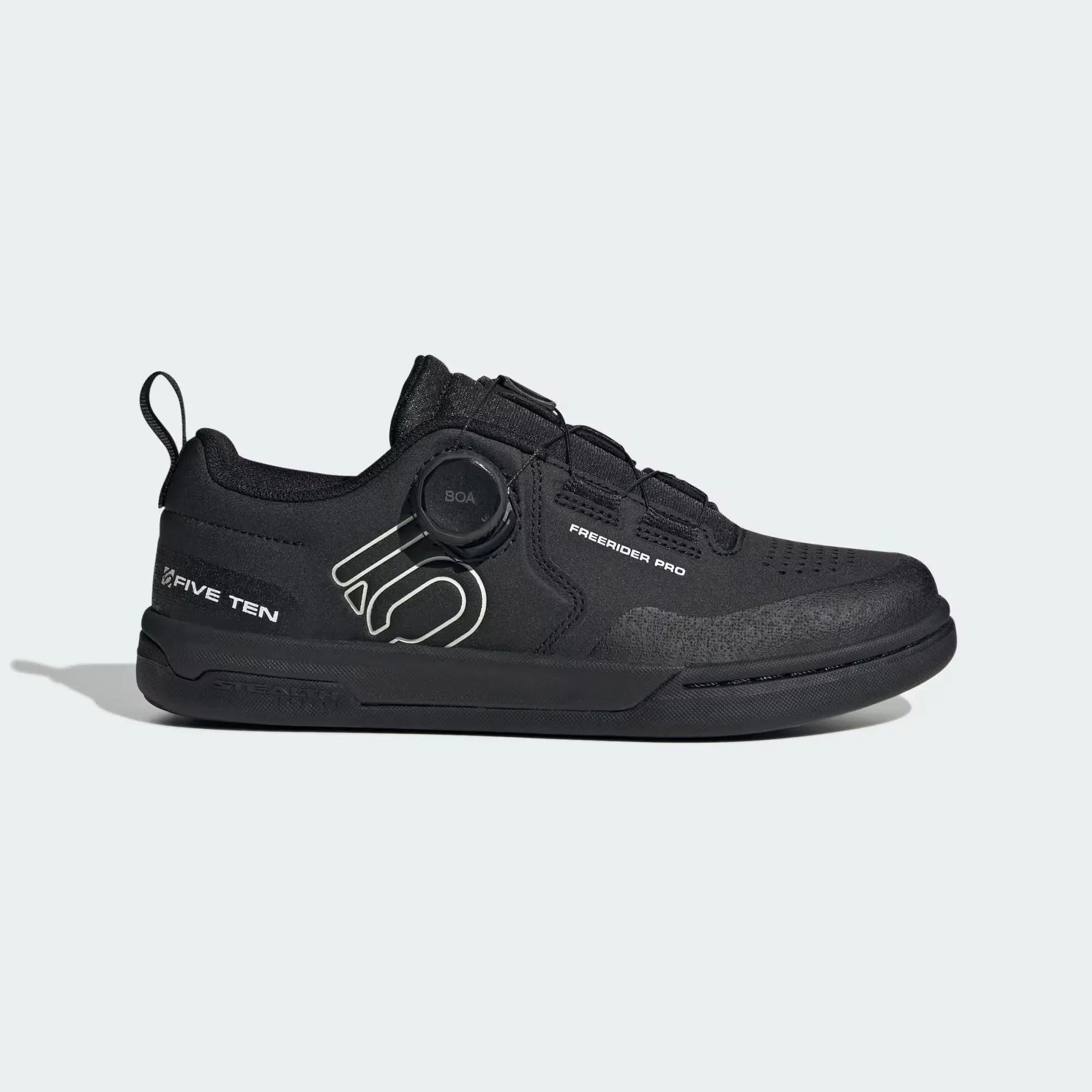 Five Ten Freerider Pro Boa W Cycling Shoes - Mountain Shoes - Womens Mountain Shoes Five Ten 5 Core Black / Linen Green / Cloud White
