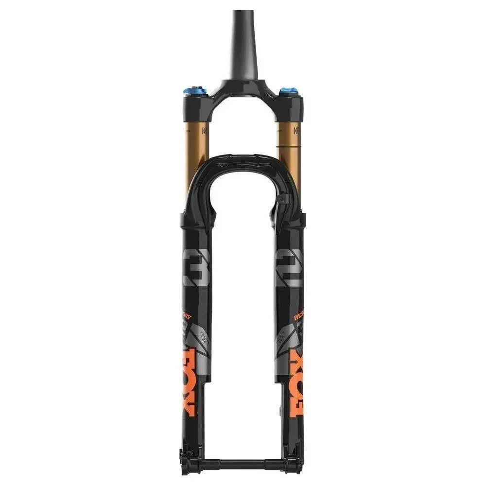 Fox 21 32 K FLOAT SC 29in F-S 100 FIT4 Psh-Unlk 2pos Shiny Blk Org/Glsblk Logo Kabolt 110 1.5 T- 44mm Rake Cycling Parts - Fork Fox
