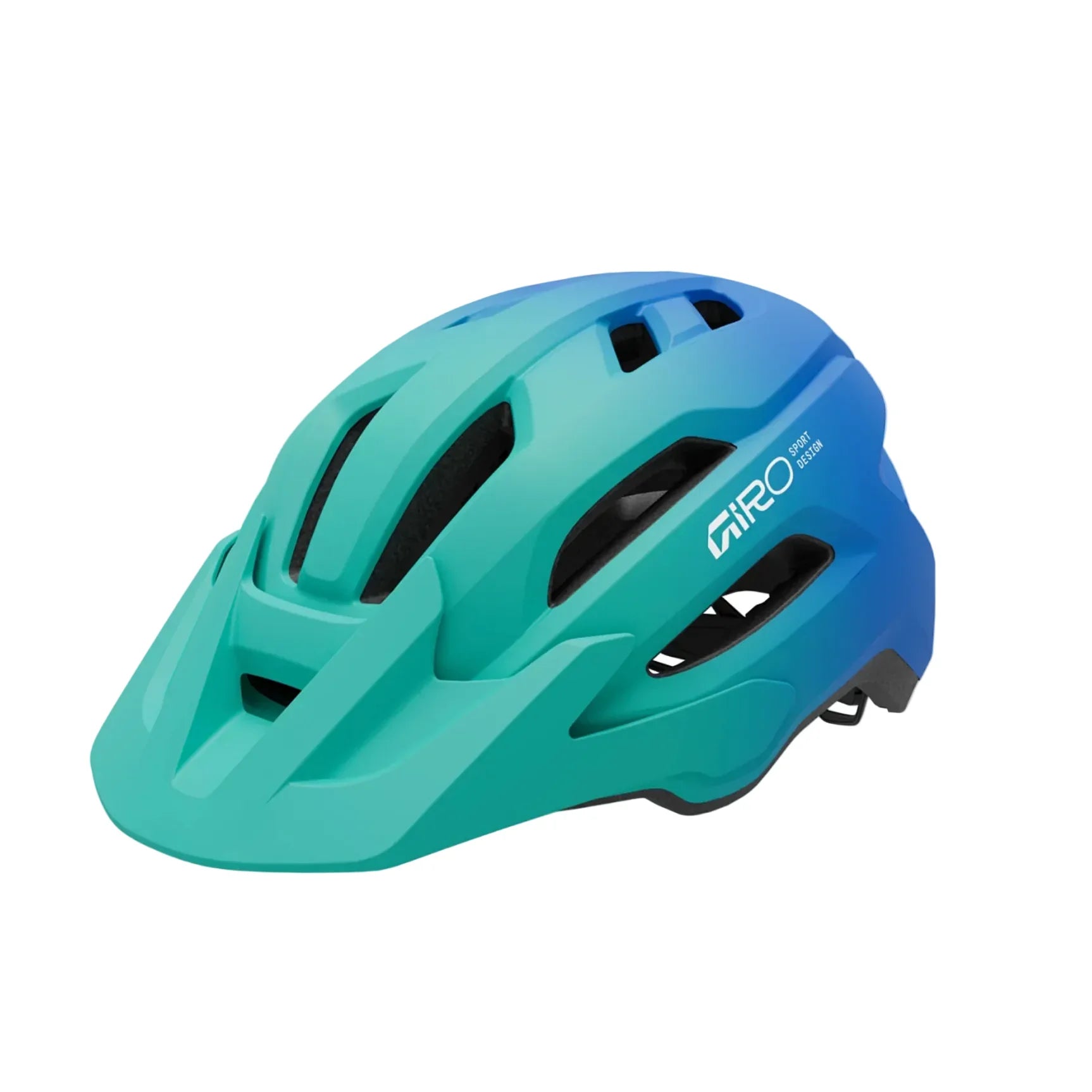 Giro Fixture Mips II Youth Bike Helmet Bike Helmets - Kids Giro Matte Green/Blue