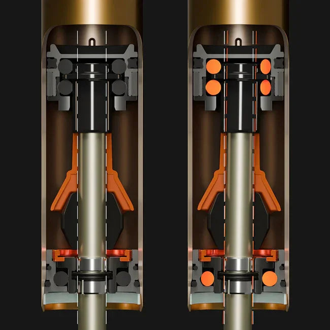 FOX Factory 36 Podium Inverted Suspension Fork - 29", 160 mm, 20TA x 110 mm, 44mm Offset, GRIP X2, 58HT Crown Cycling Parts - Fork Fox