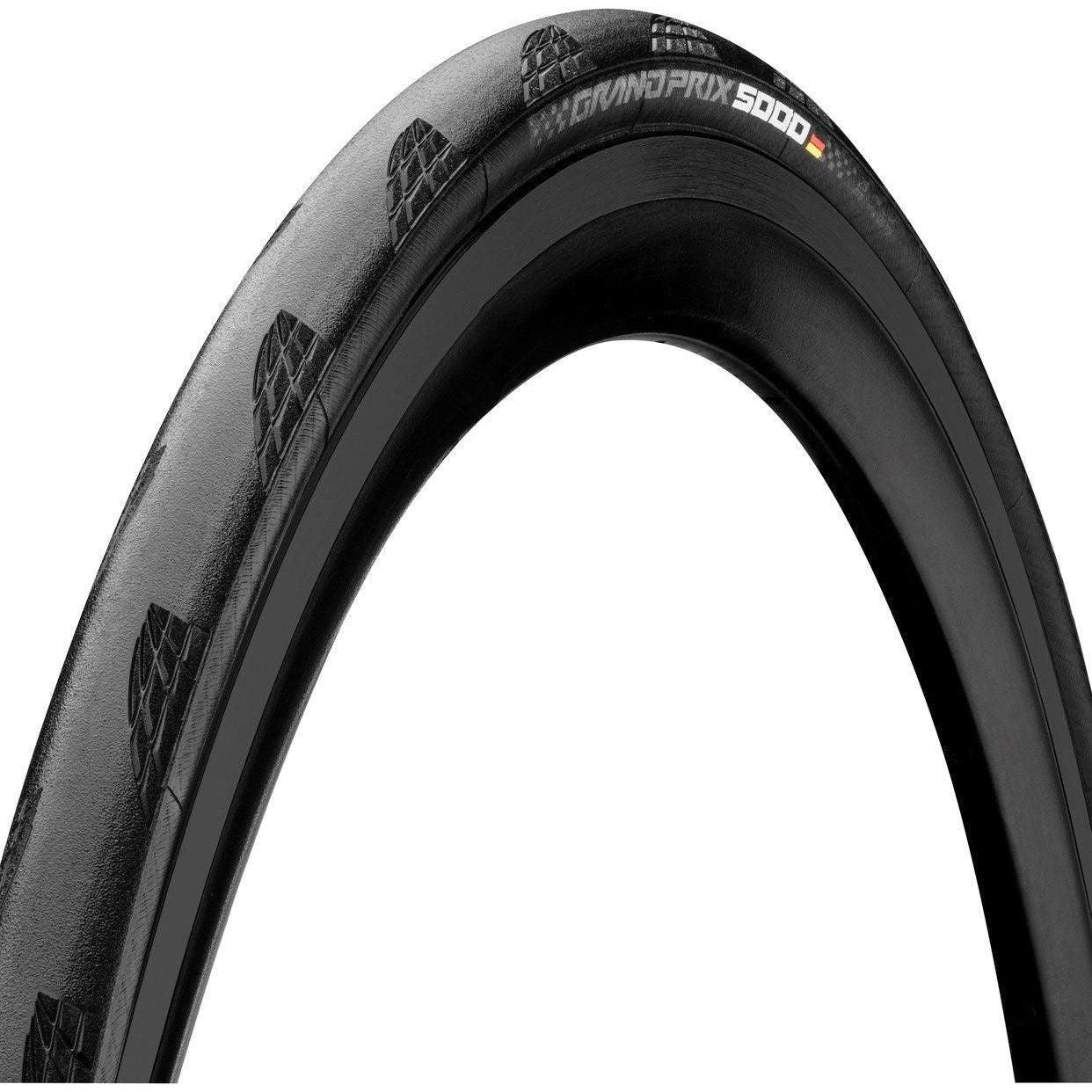 Continental Grand Prix 5000 S Tubeless Ready Tires and Tubes - Road Tires - 700c Continental 700 x 25