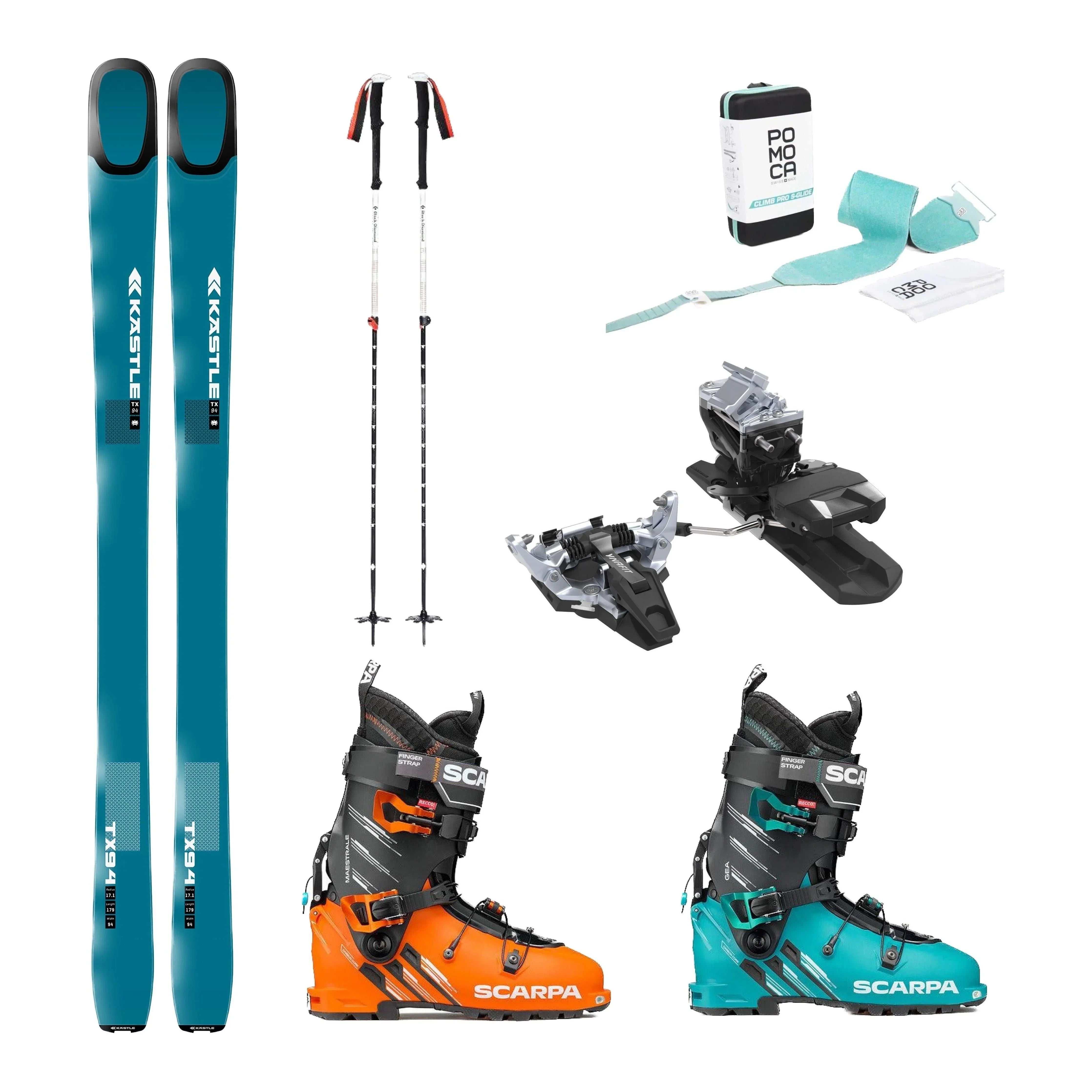 HIs and Her Ski Package Damage Waiver and Fees Cripple Creek Backcountry