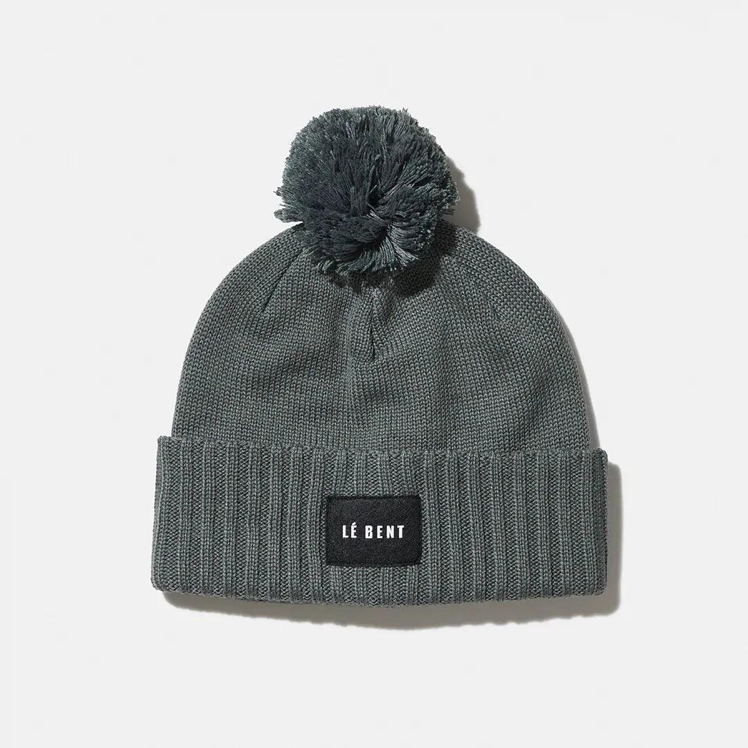 Le Bent Pom Pom Beanie Winter Apparel - Hats and Beanies Le Bent Petrol Grey