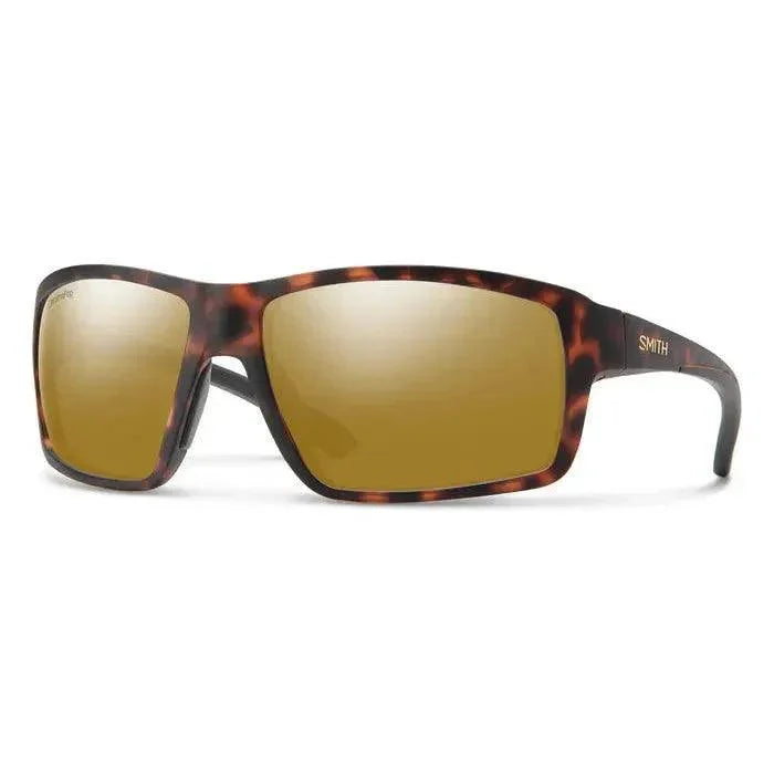 Smith 20 Hookshot Sunglass Matte Tortoise CP Polarized Bronze Mirror Eyewear - Sunglasses Smith Optics
