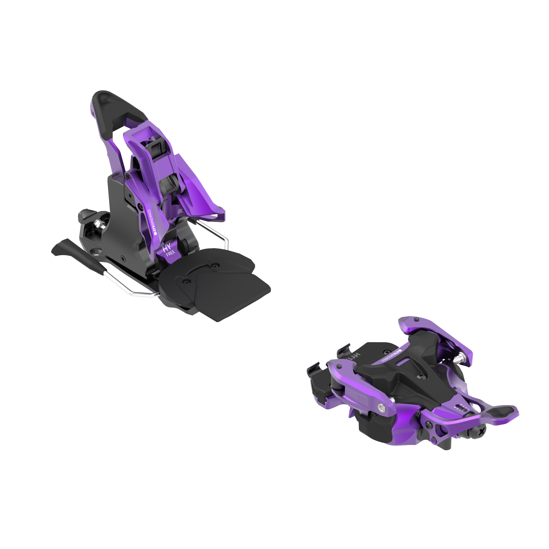 ATK HY 13 Free Alpine Touring Binding Ski Bindings - Touring Bindings - Freeride ATK 108 Indigo