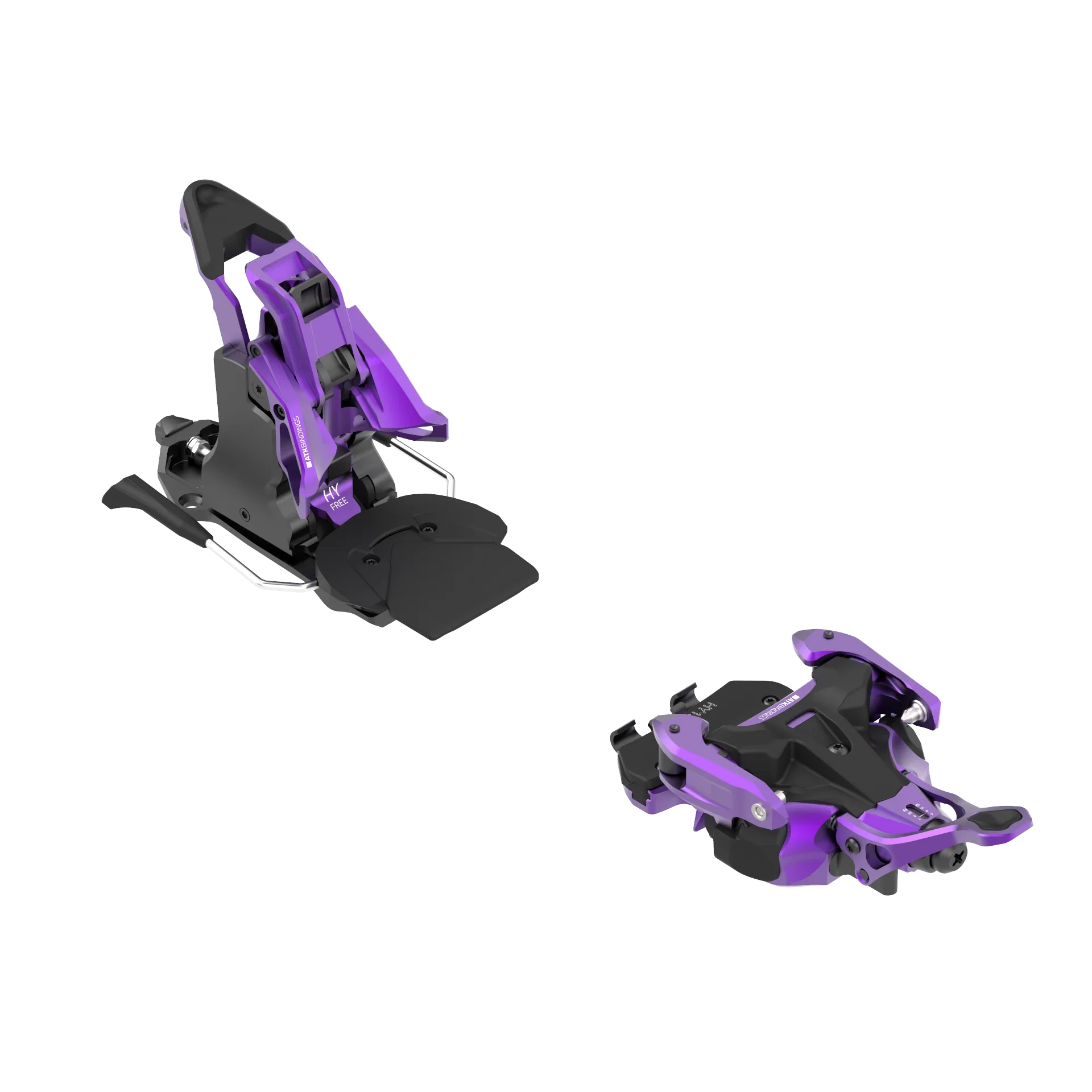 ATK HY 13 Free Alpine Touring Binding Ski Bindings - Touring Bindings - Freeride ATK 108 Indigo