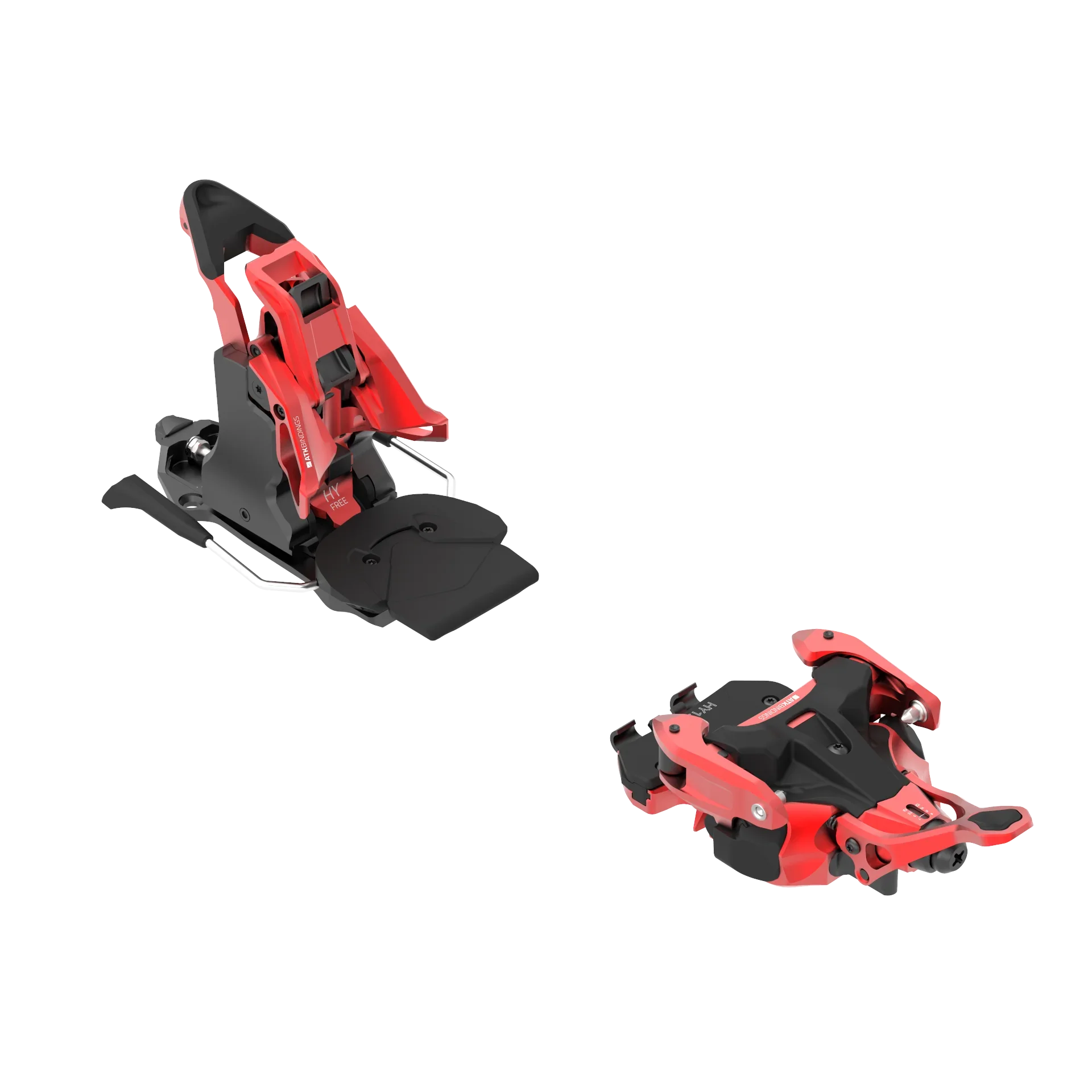 ATK HY 13 Free Alpine Touring Binding Ski Bindings - Touring Bindings - Freeride ATK 108 Rosso