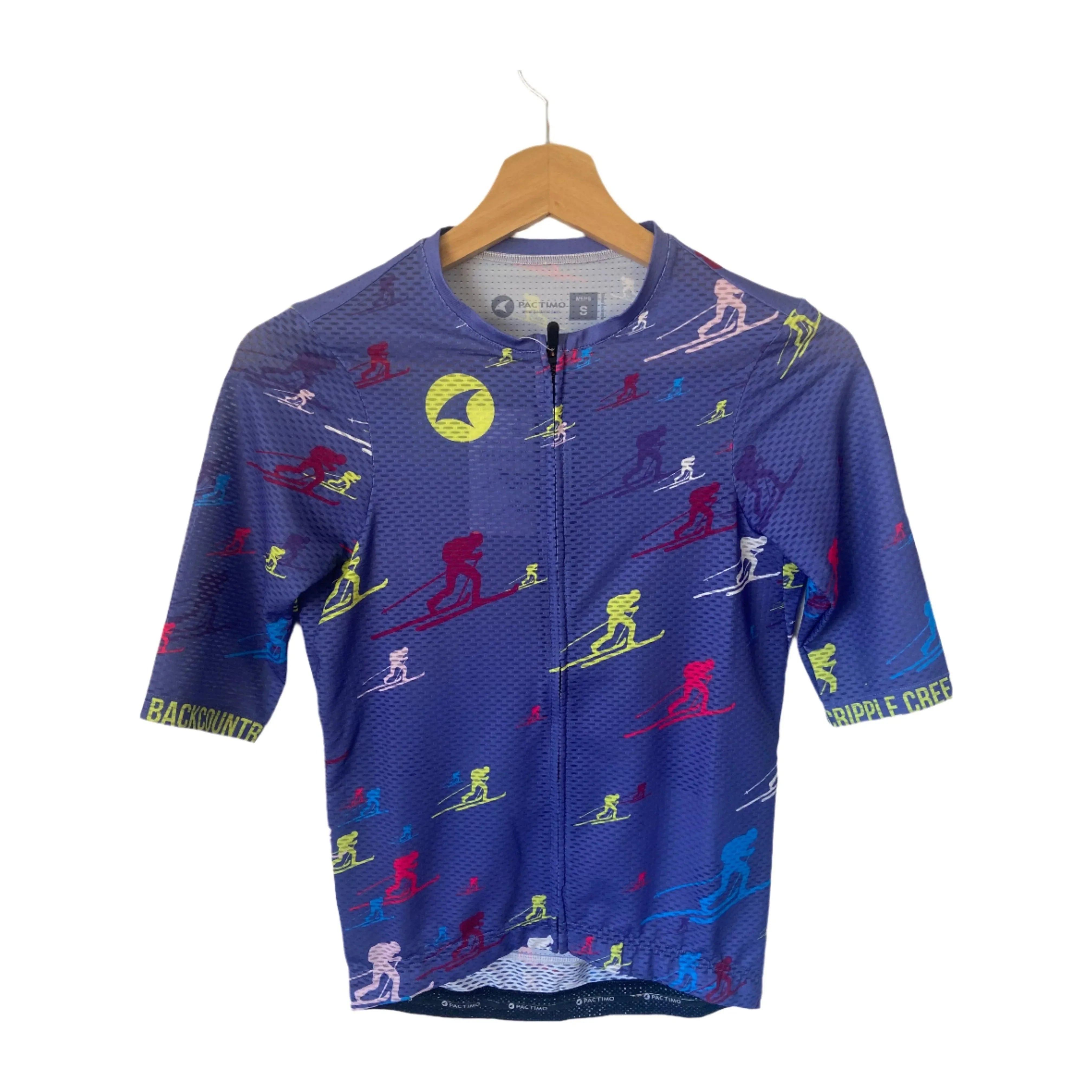 Pactimo CCBC M AeroMesh Bike Jersey Merch Cripple Creek Backcountry Mix Small