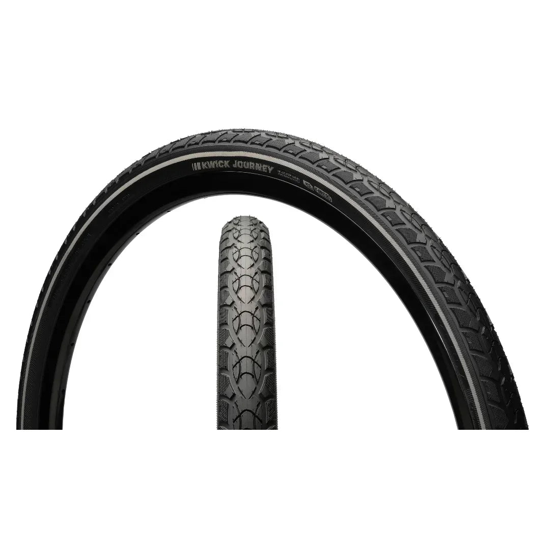 Kenda Kwick Journey Tire - 26 x 1.5 Clincher Wire Black/Reflective 60tpi KS Tires and Tubes - Mountain Tires - 26" Kenda