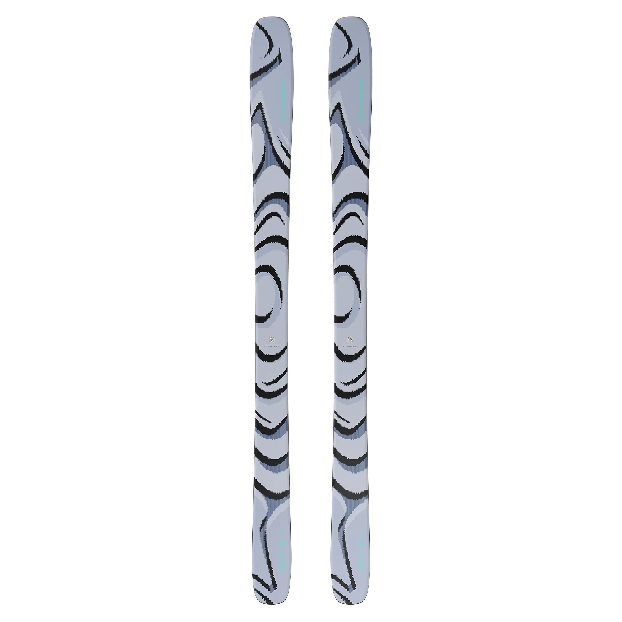 Salomon QST 100 Ski (2025) Skis - Alpine Skis Salomon 156 Cosmic Sky / Dark Grey / Neon Blue